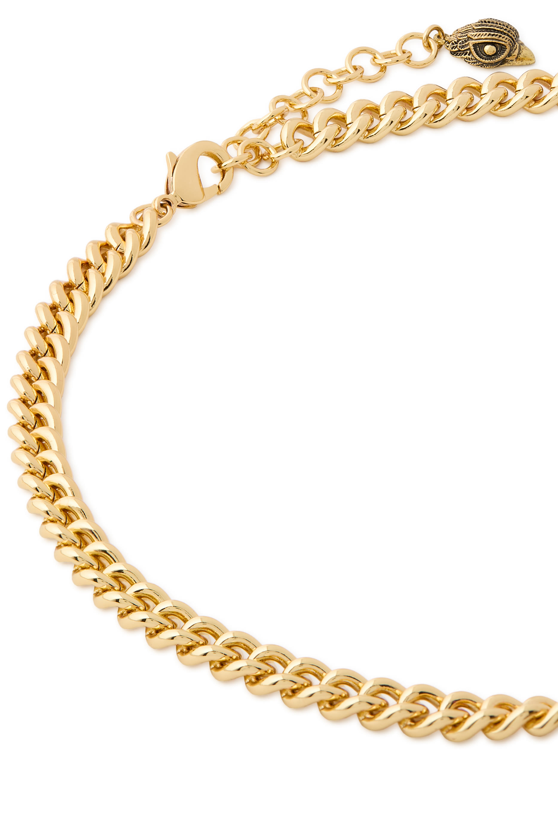 Kurt Charm Necklace, Brass