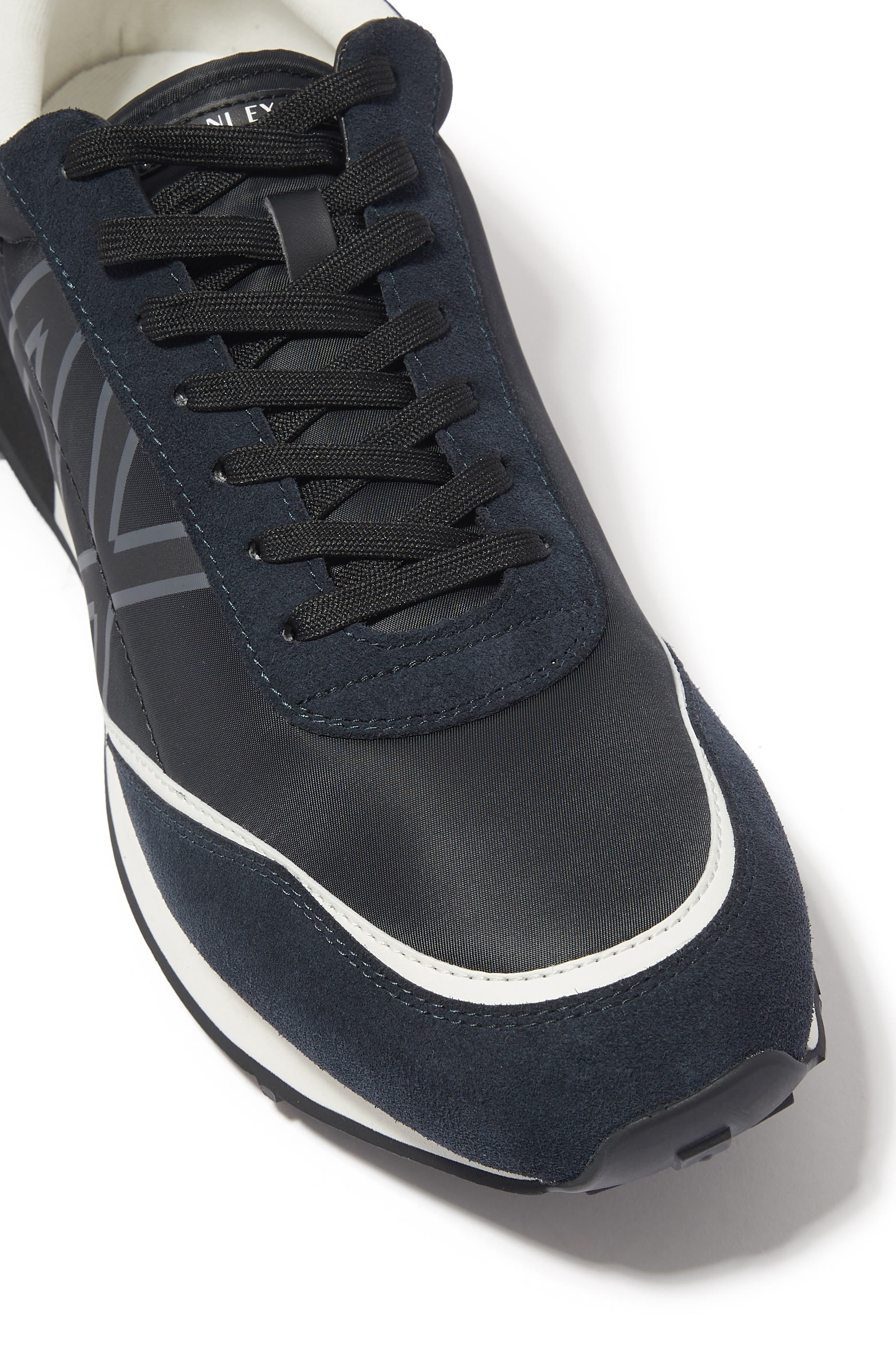 Suede Nylon Mix Sneakers