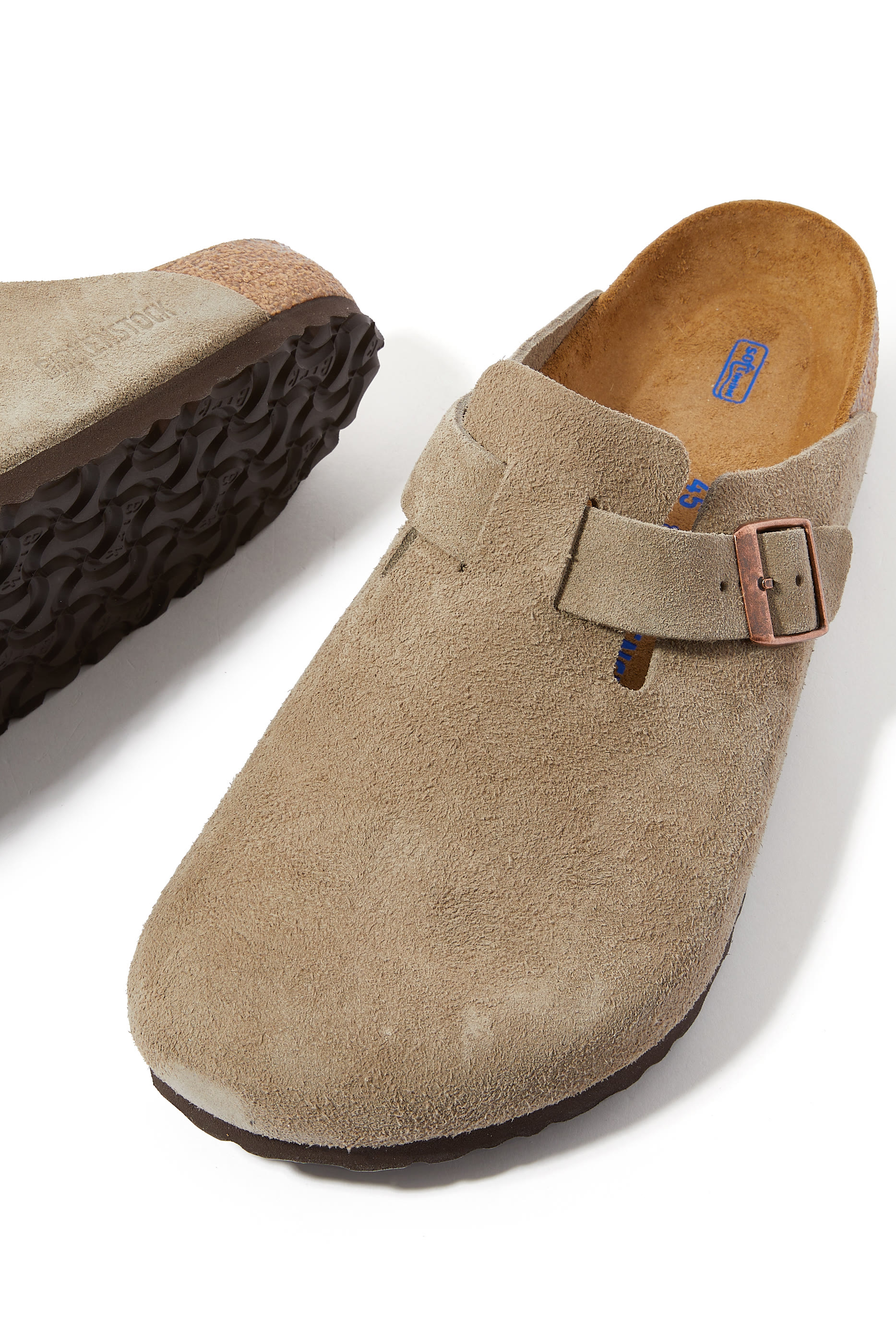Boston Suede Clogs