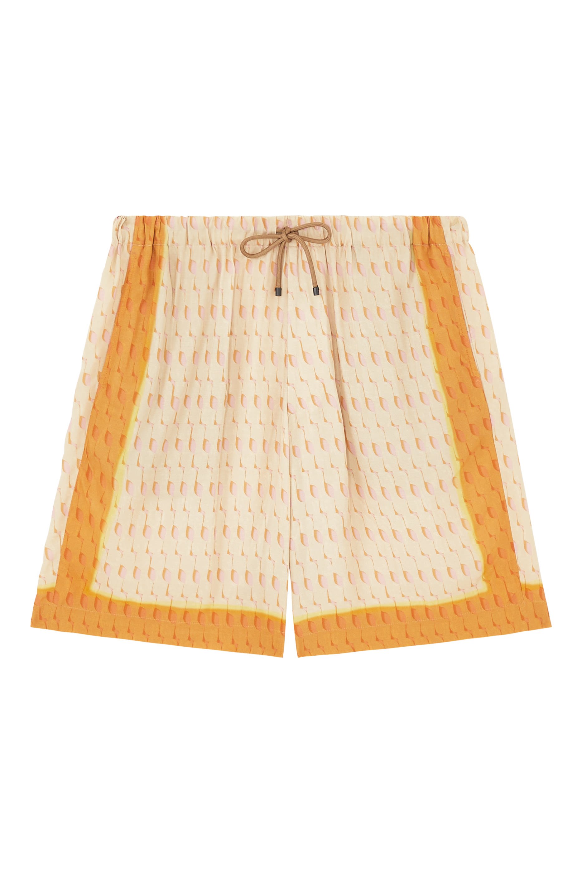 Loose Silk Shorts