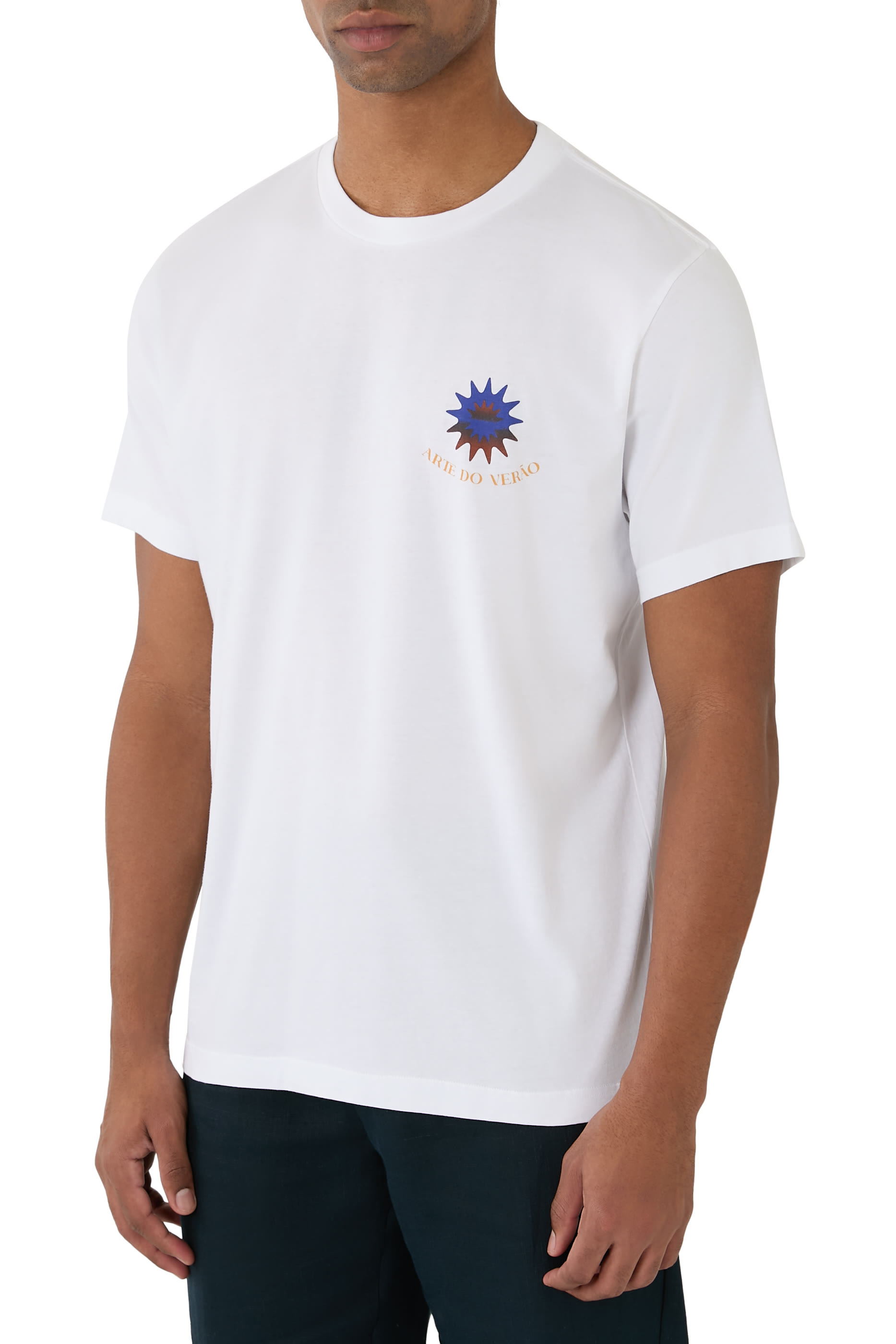 Dinis Printed Cotton T-Shirt