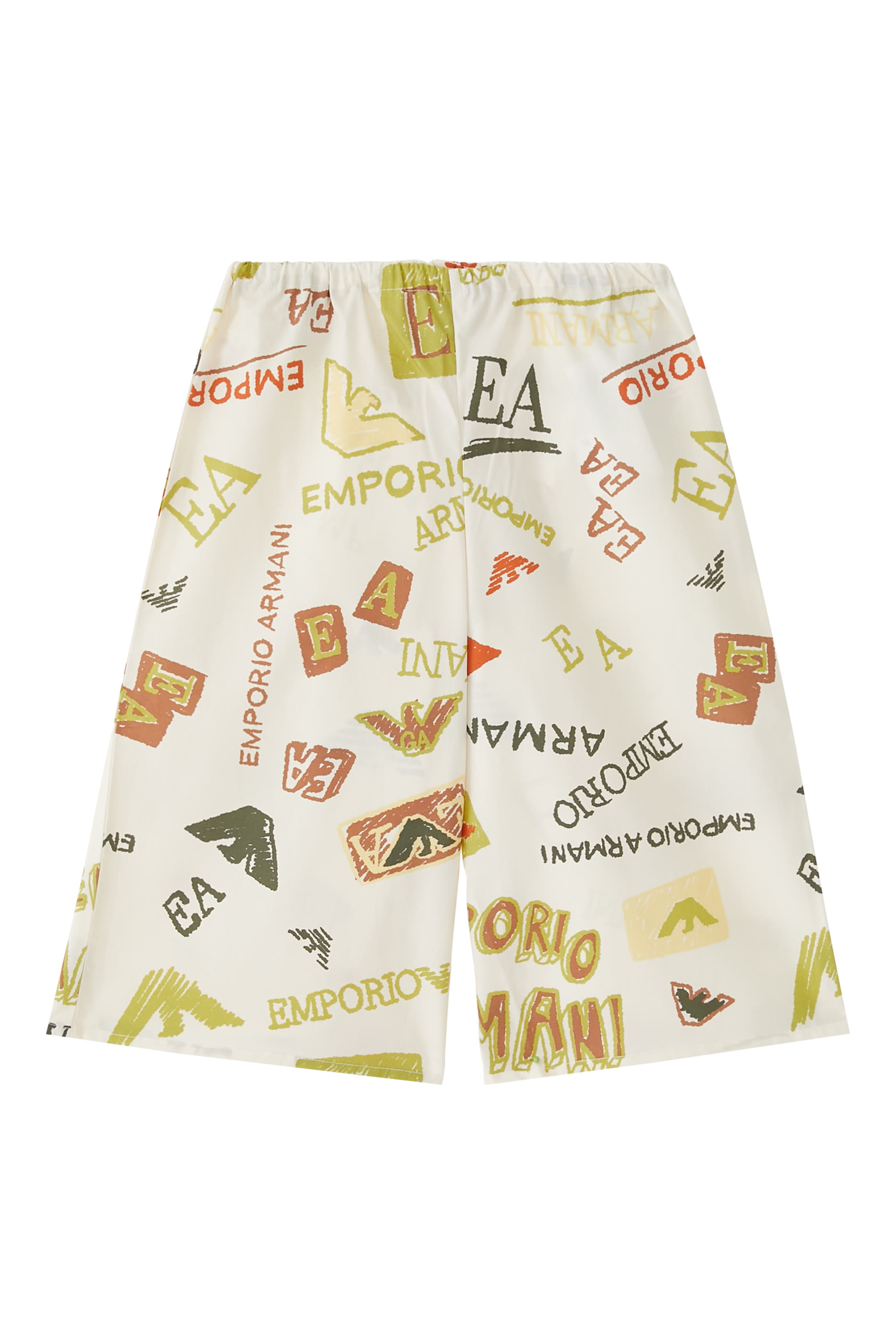 Kids Wide-Leg Poplin Pants