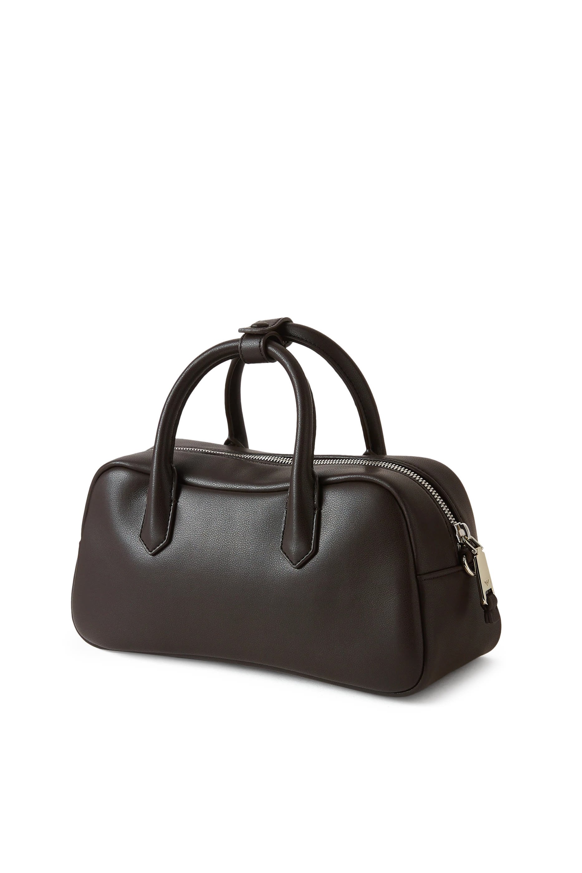 Logo Leather Tote Bag