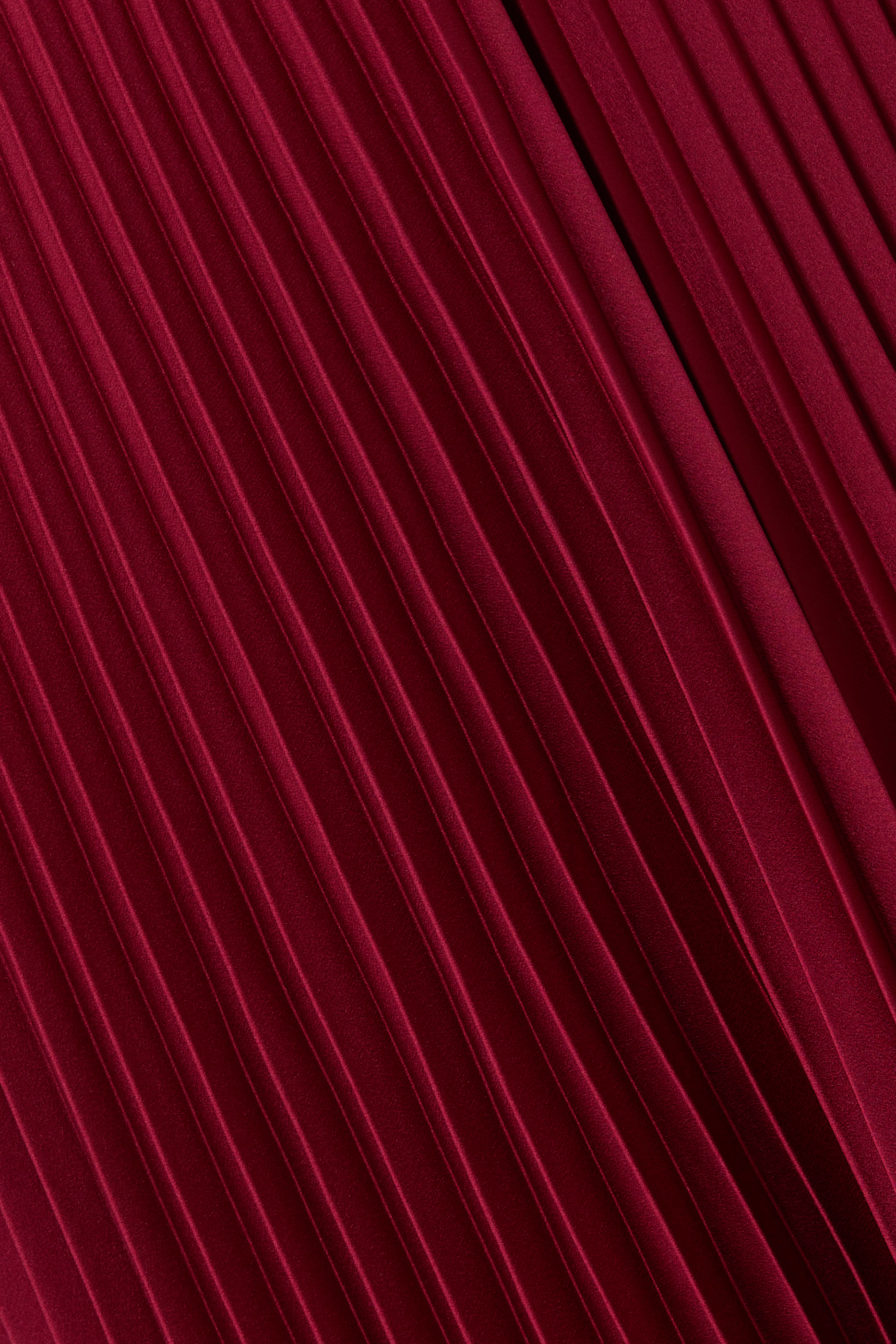 Knit Weave Pliss&eacute; Ade Skirt