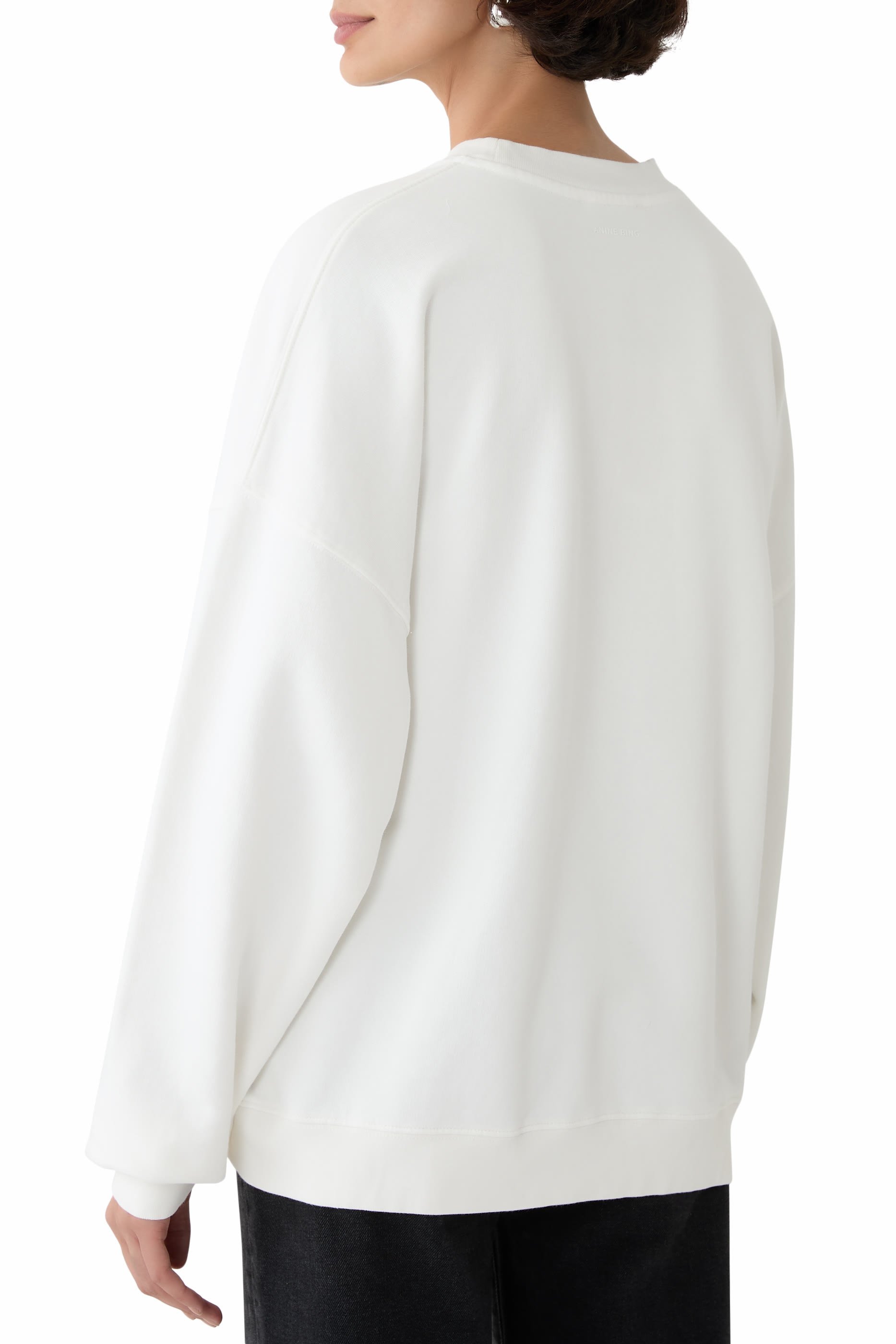 Miles Oversized Sweatshirt Letterman