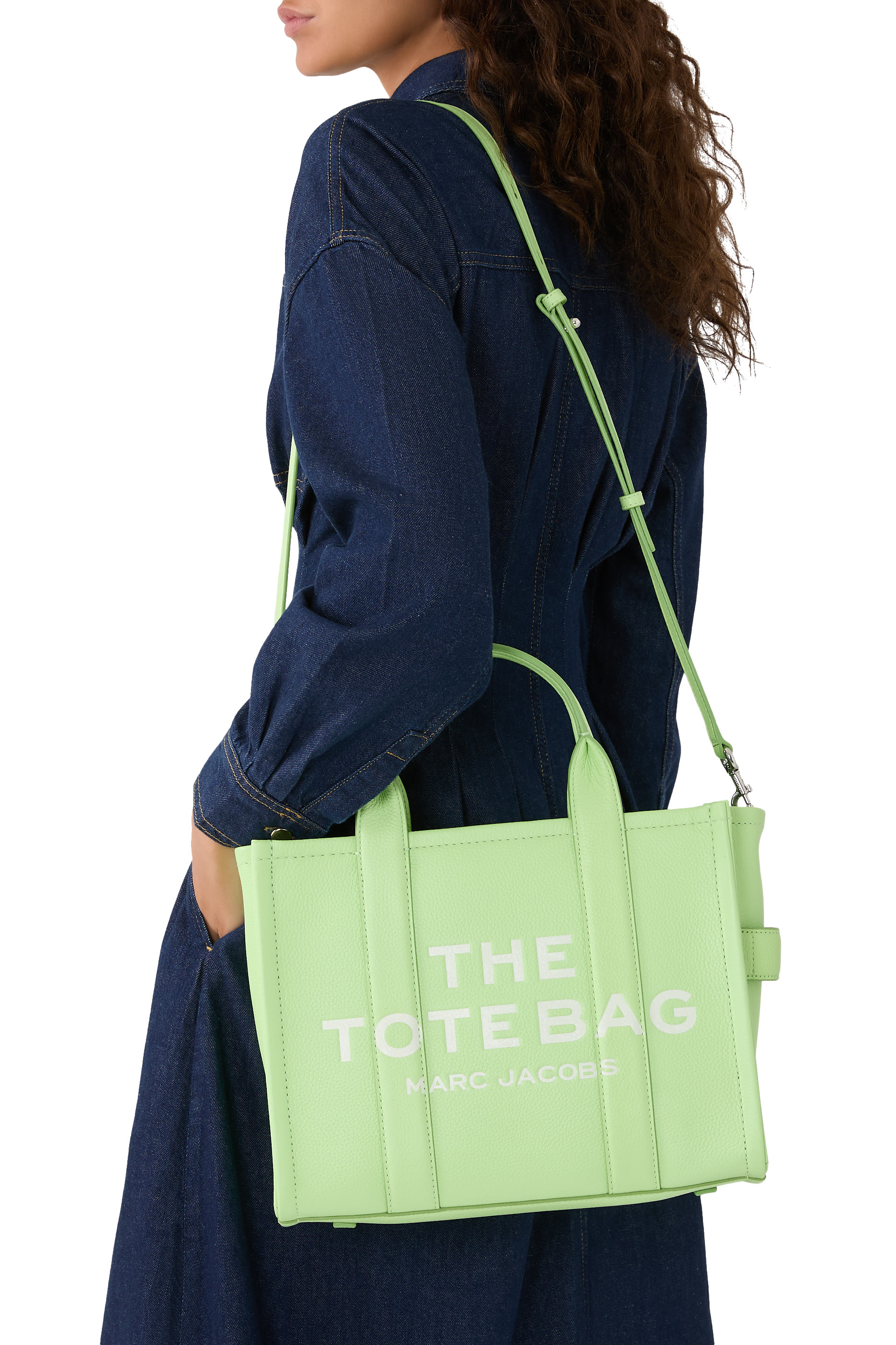 The Leather Medium Tote Bag