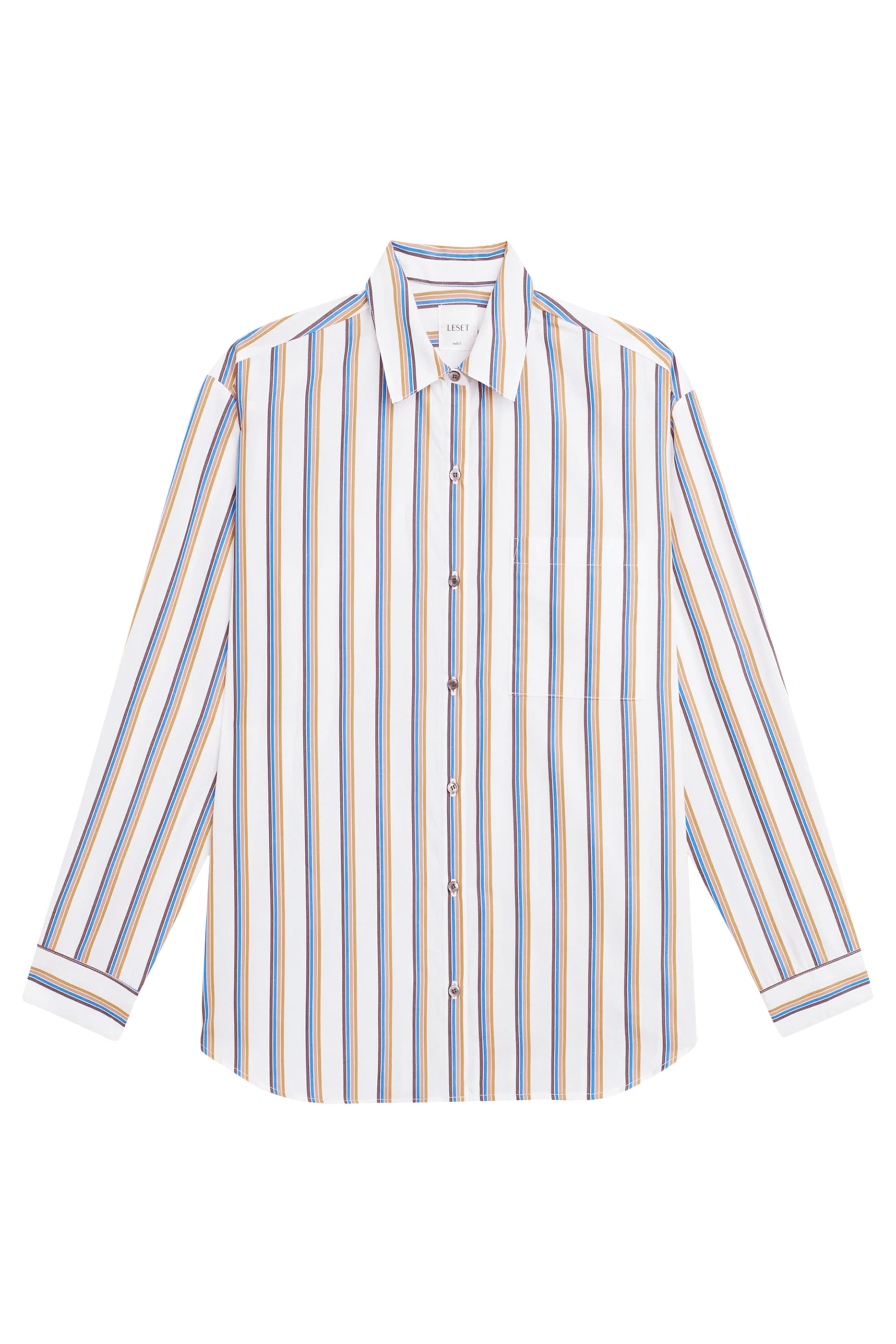 Yoshi Stripe Classic Oversized Button Down Shirt
