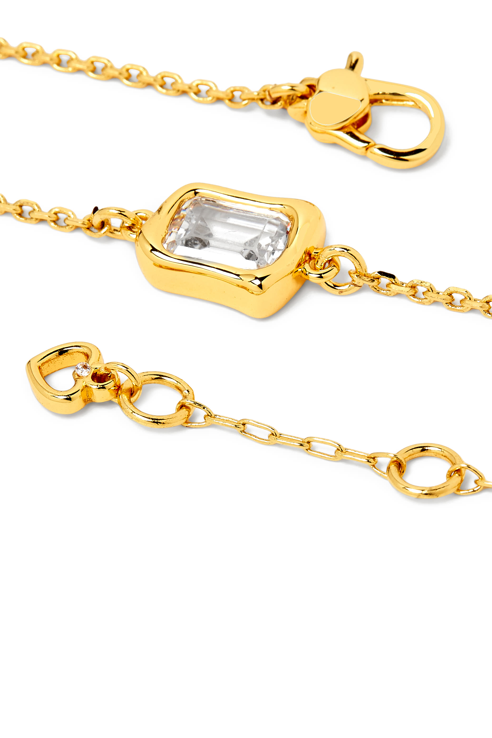 Molten Glass Solitaire Bracelet