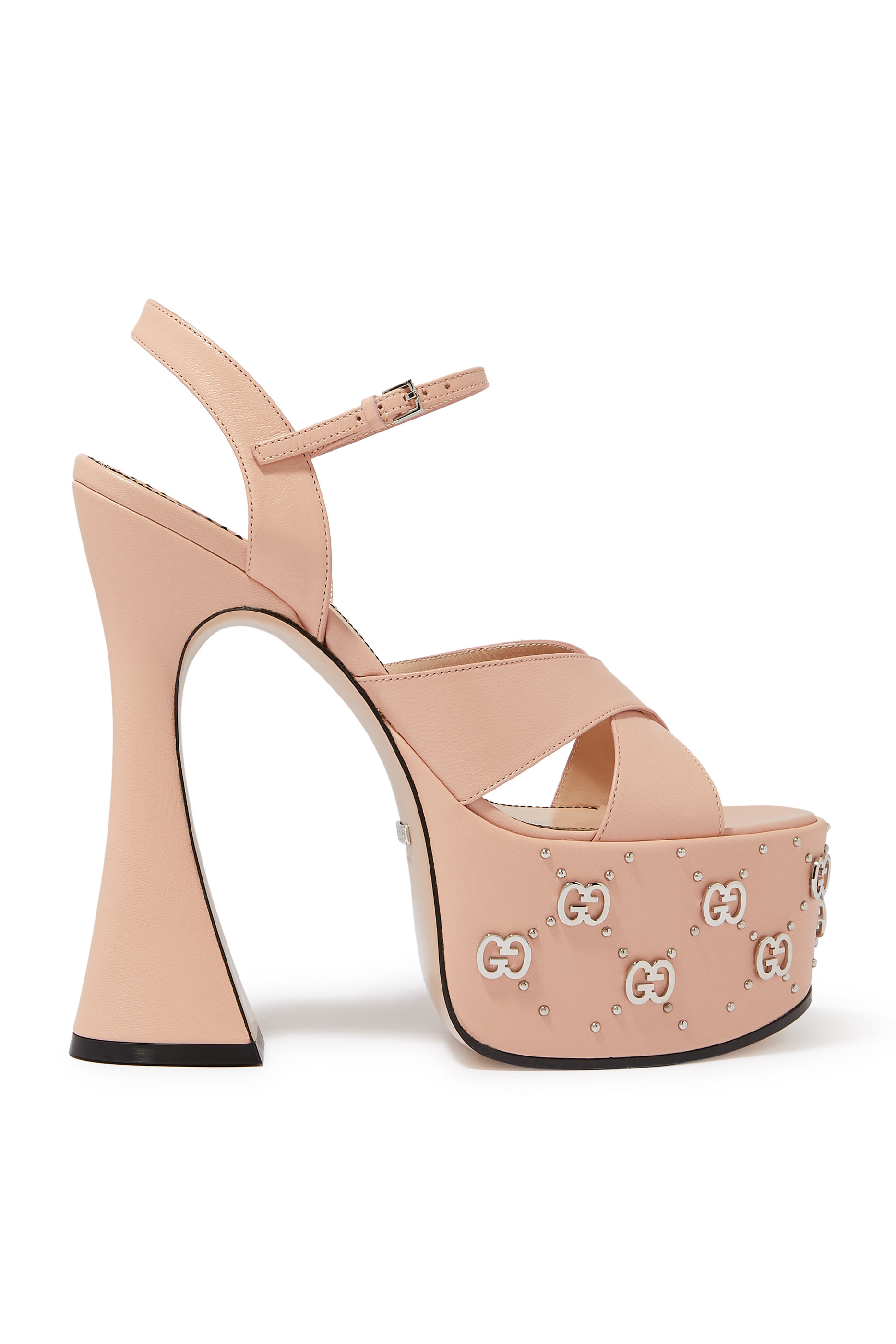 Janaya 95 Leather Platform Sandals