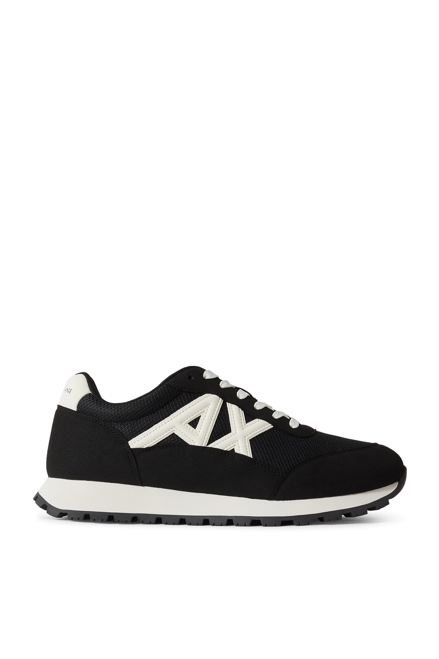 Drop Side AX Logo Low-Top Sneakers