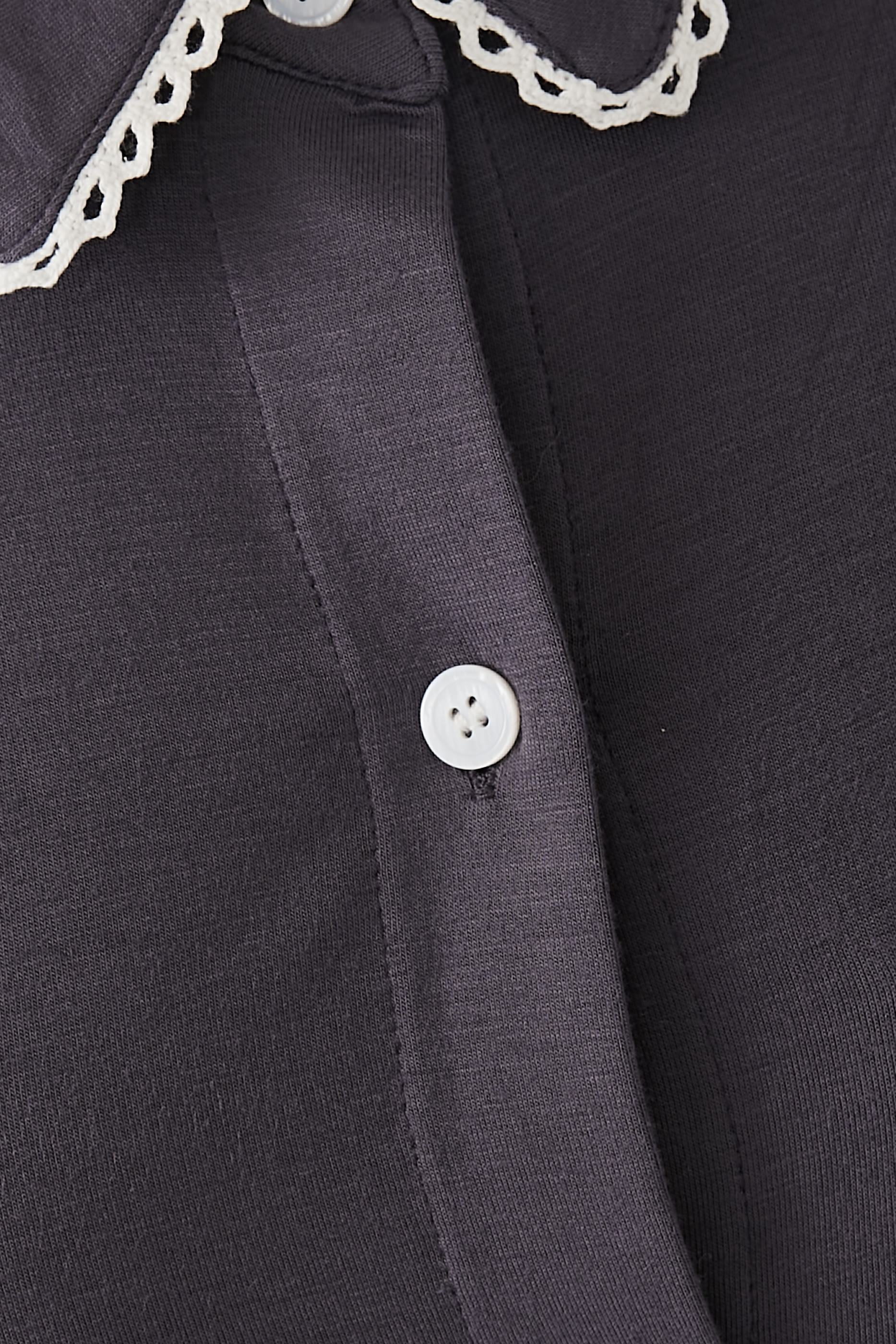 Jersey Classic Stitch Trim Pajama Set