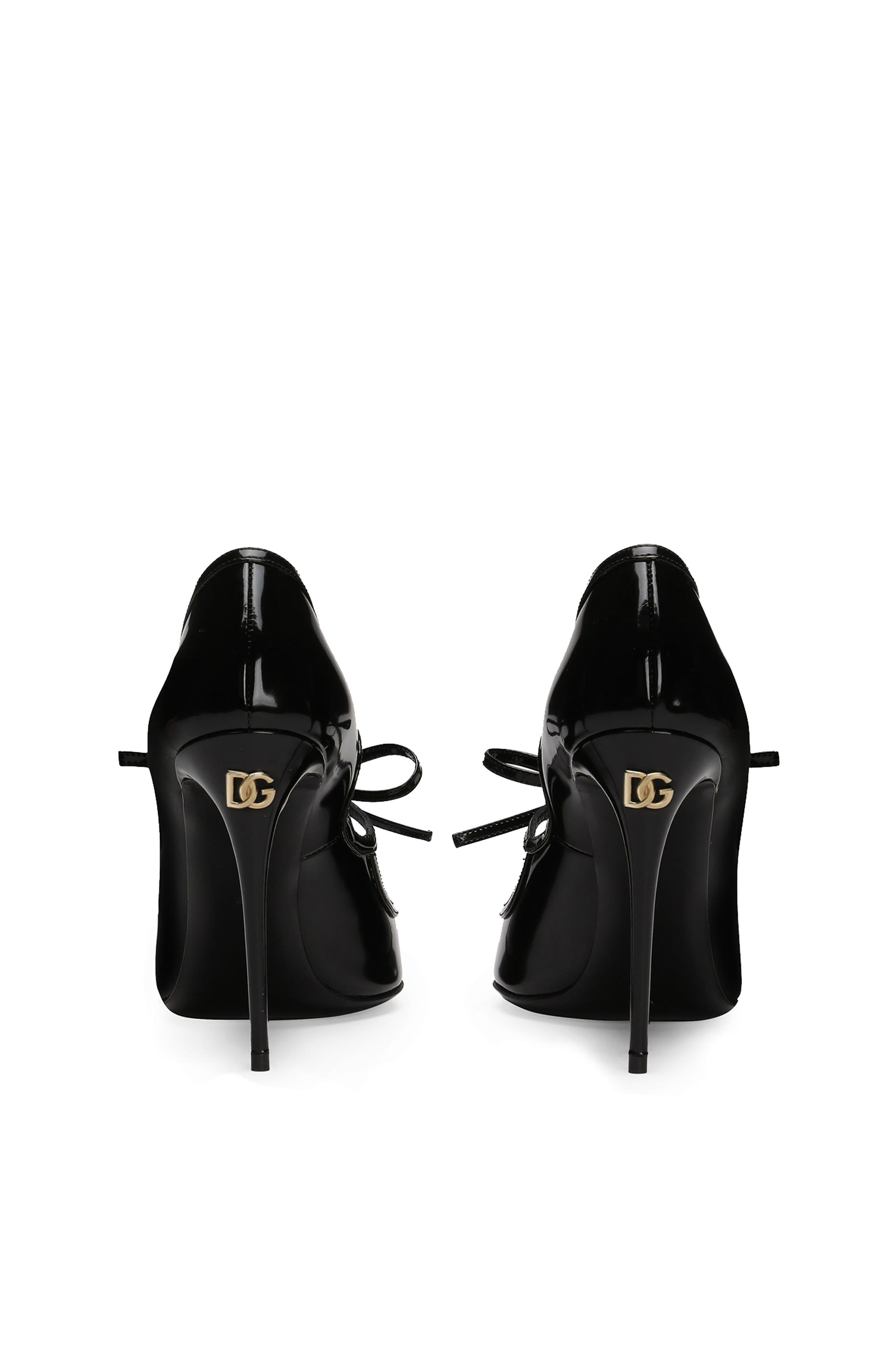 Ribbon-Tie 105 Leather Pumps