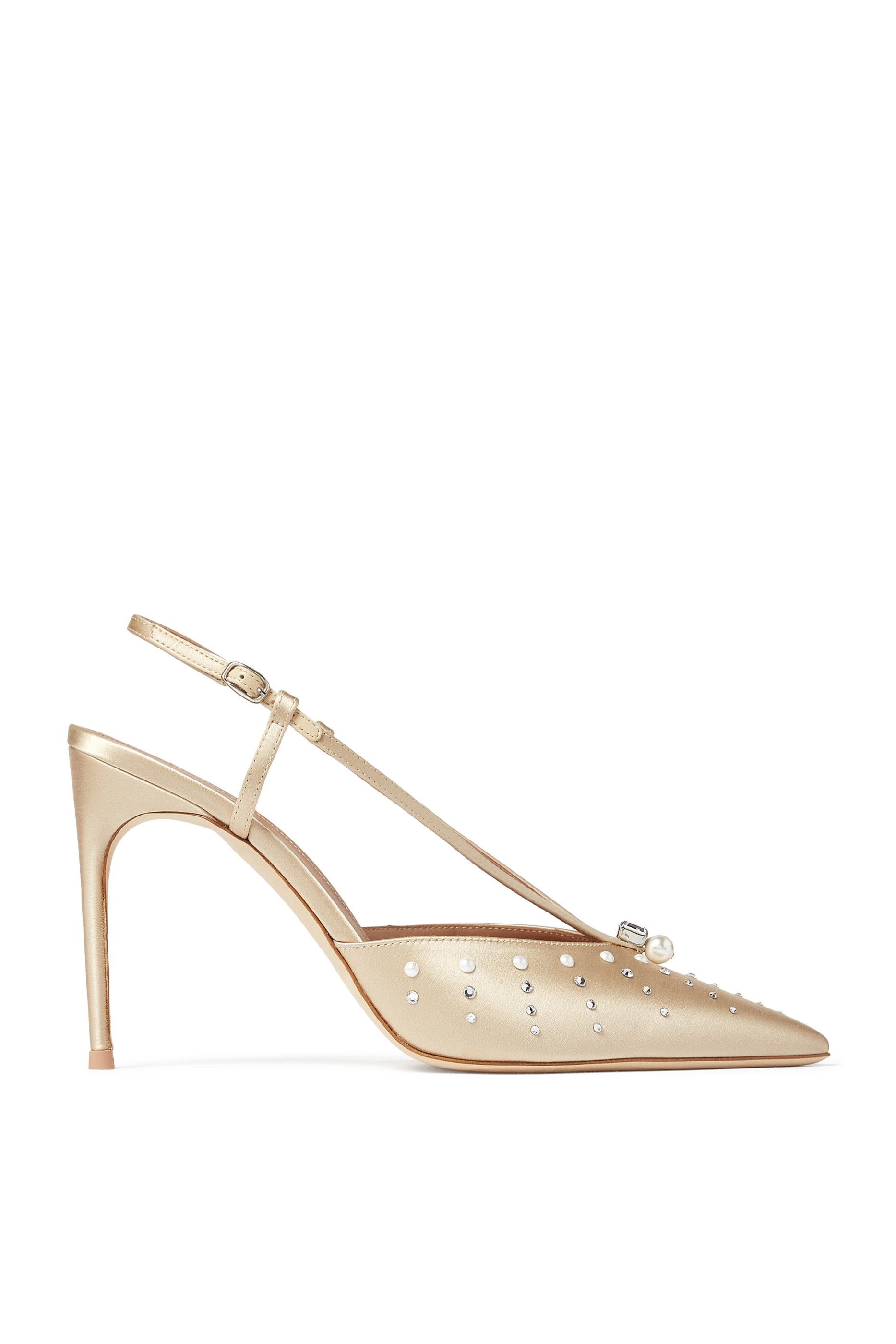 Moore 90 Satin Pumps