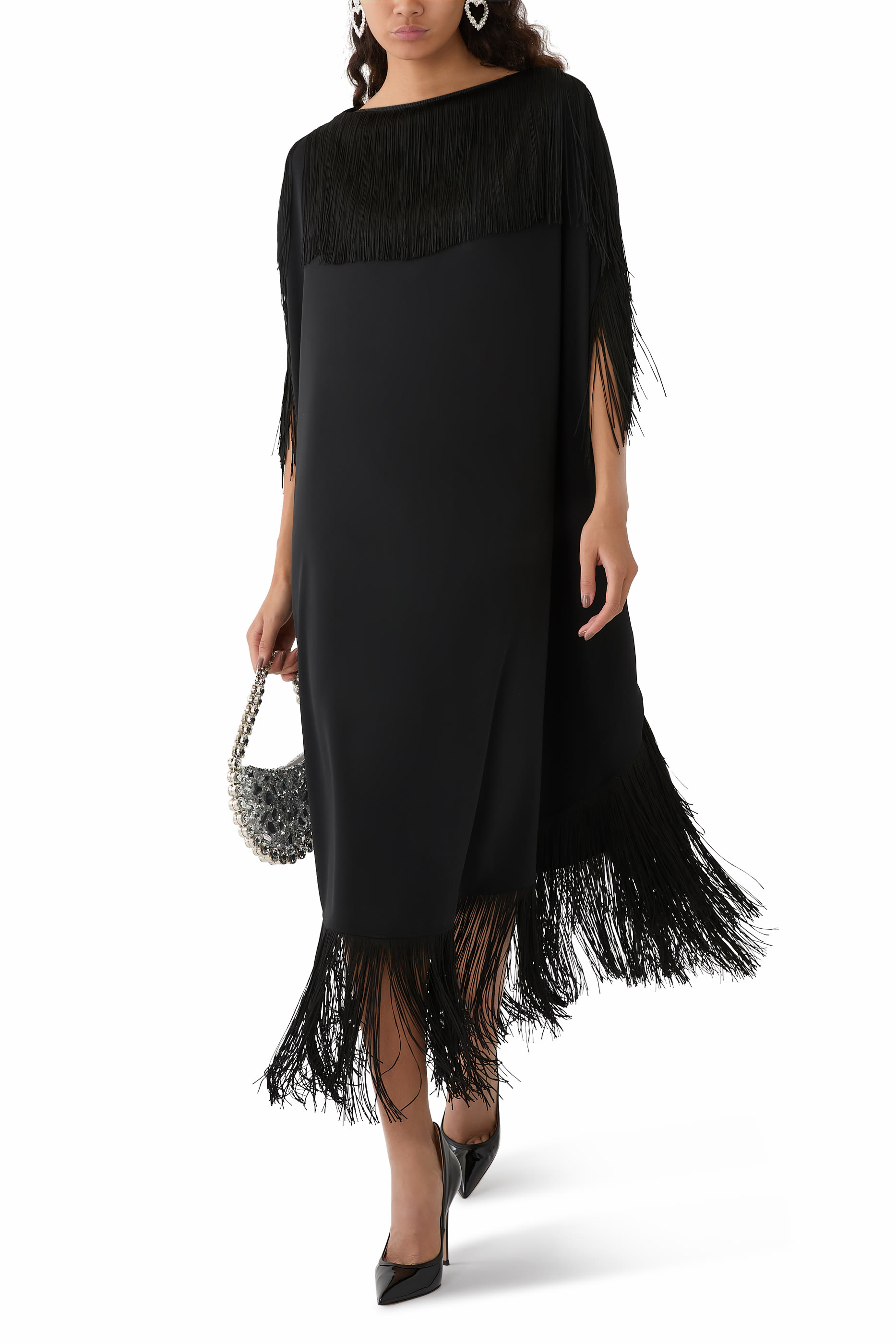 Fringe Midi Dress