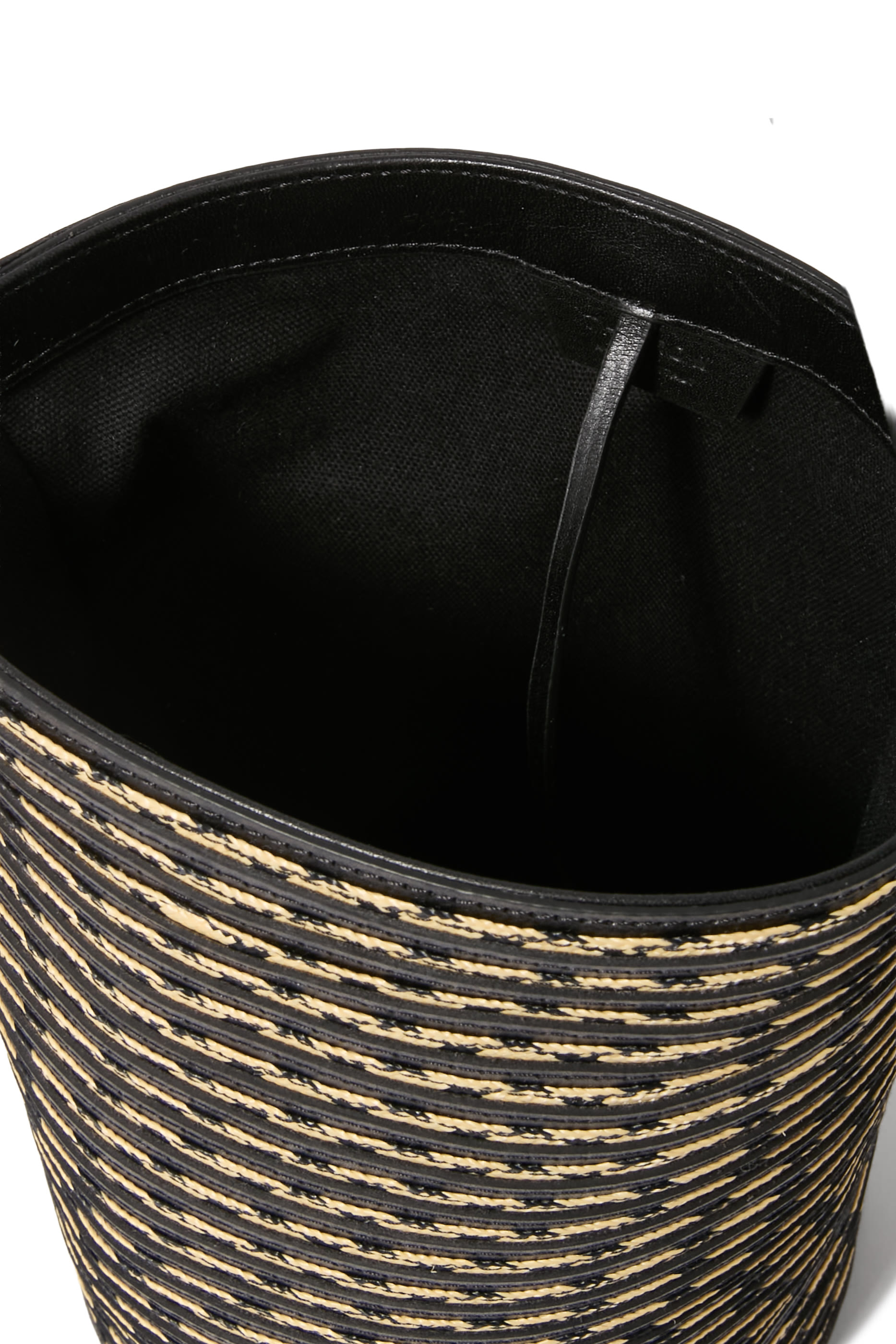 Beau Raffia North South Small Tote