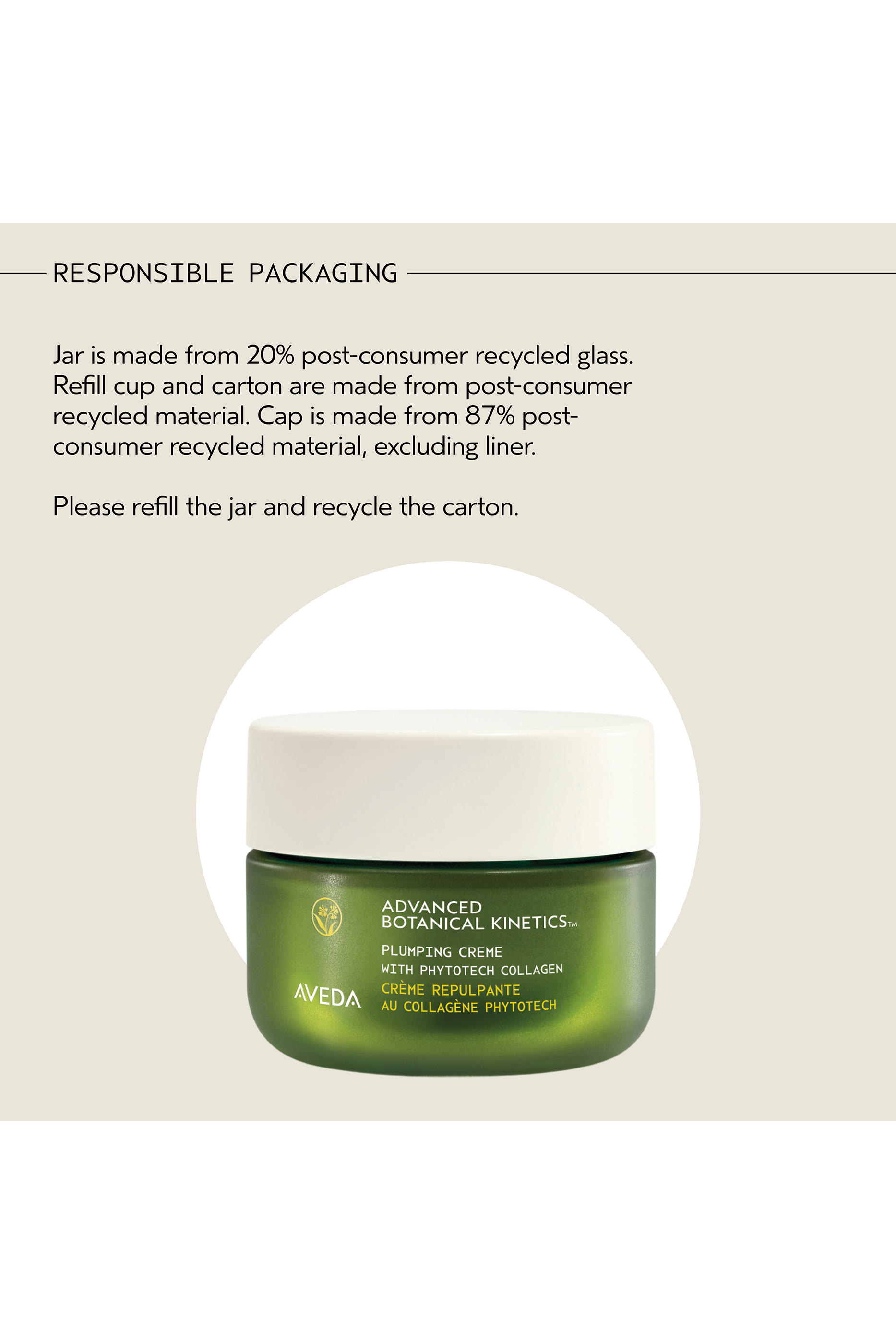 Advanced Botanical Kinetics&trade; Plumping Creme Refill