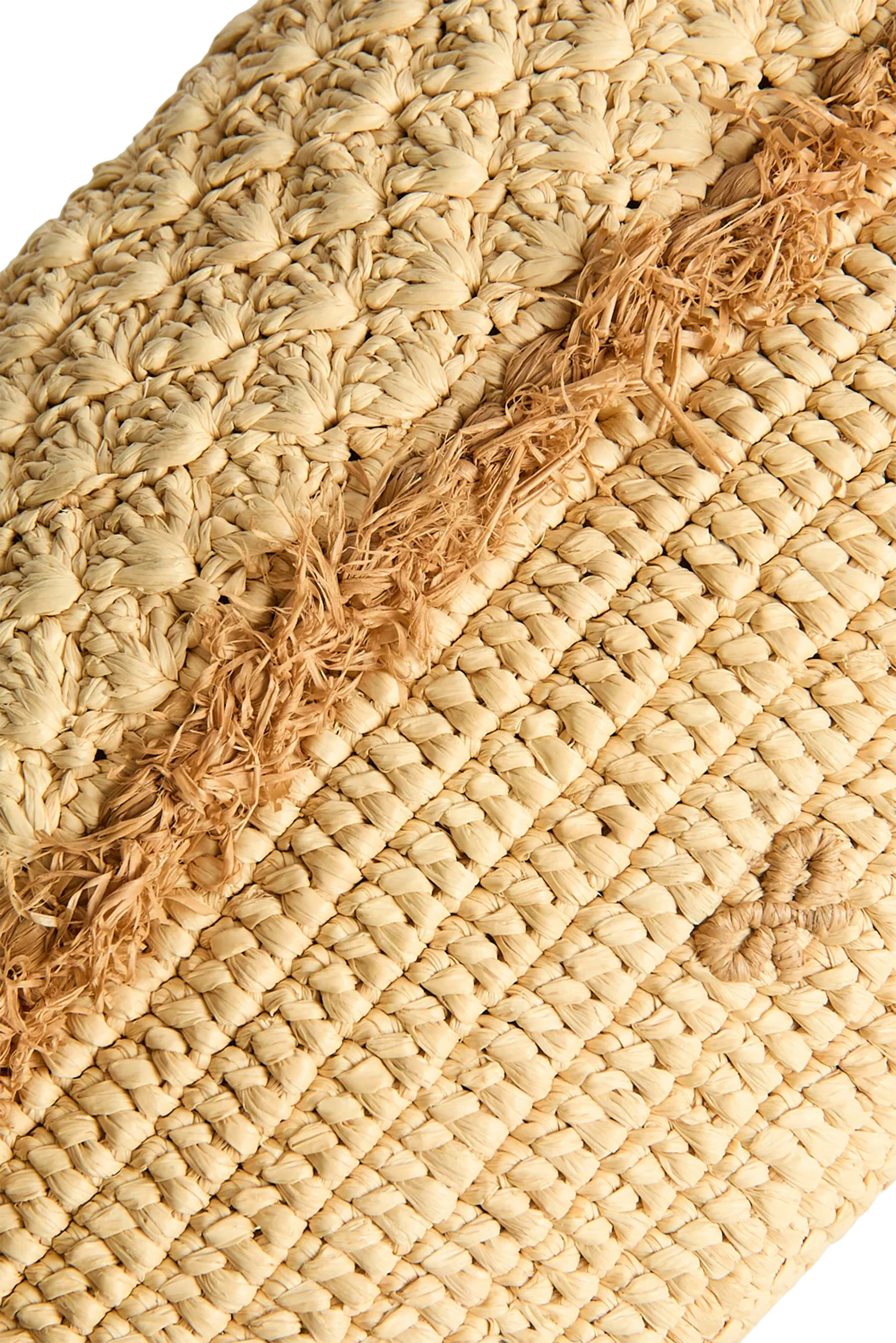 Raffia Cactus Clutch Bag
