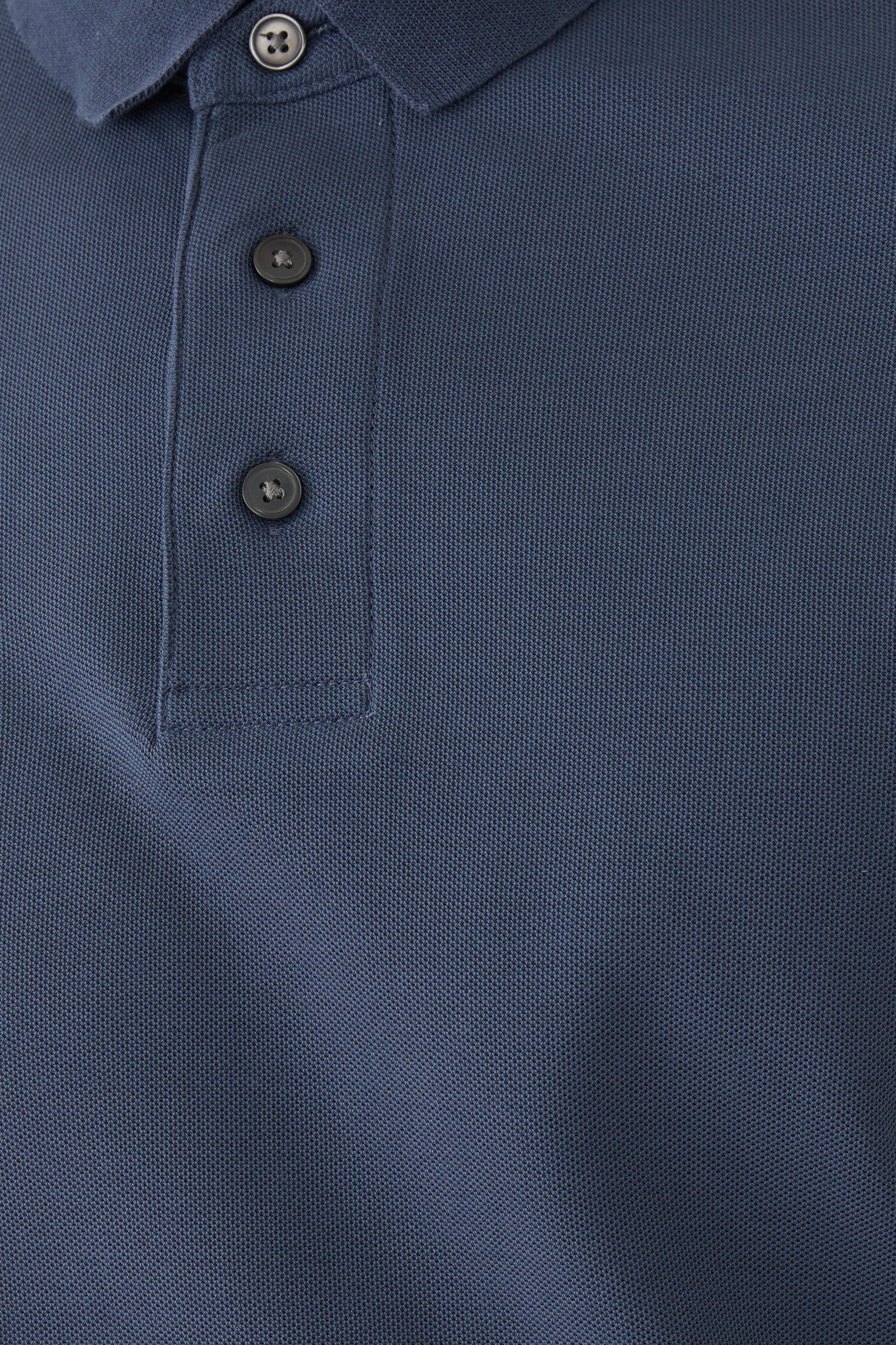 Embossed Logo Tape Polo Shirt