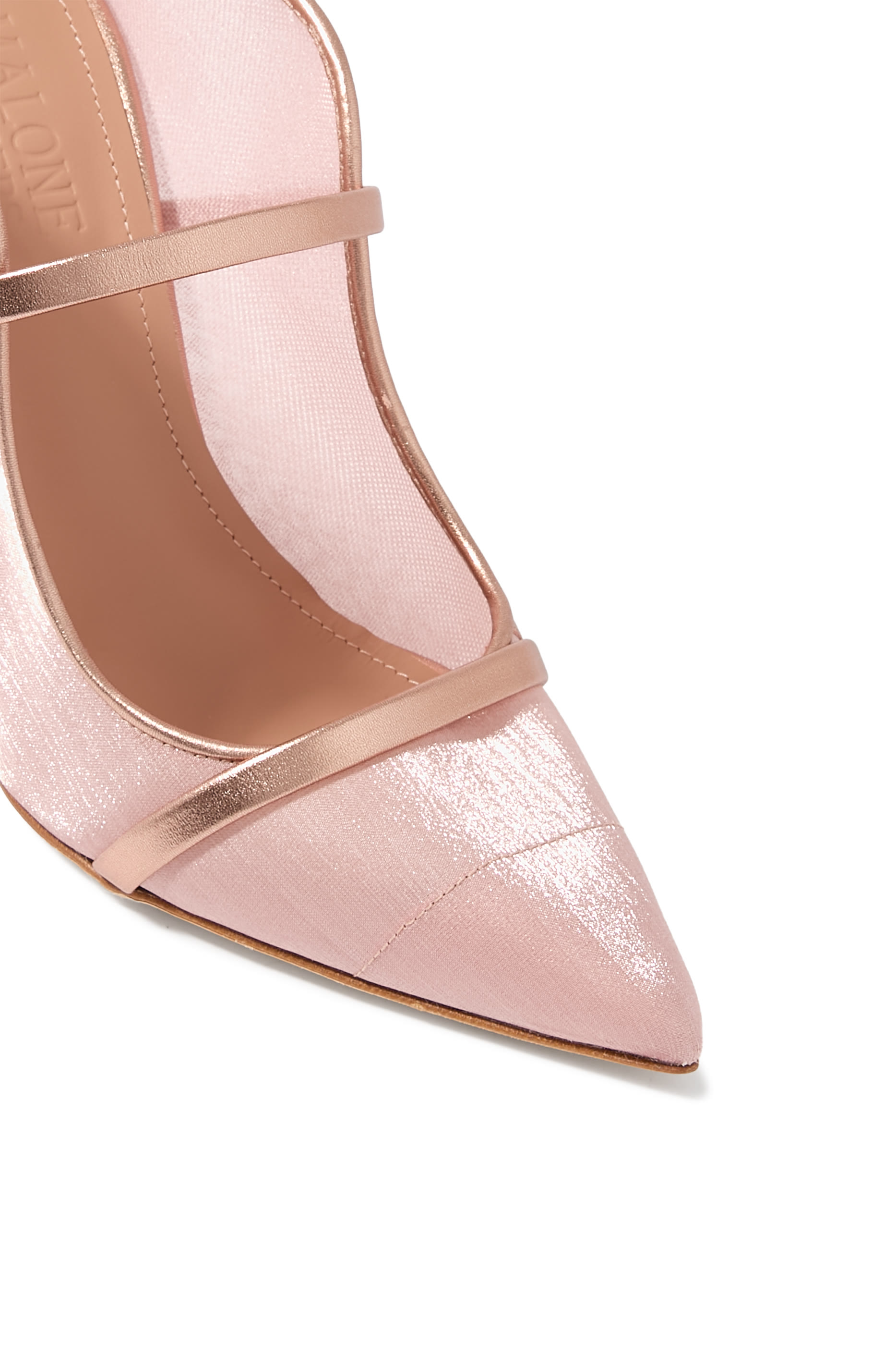 Maureen 100 Satin Mules