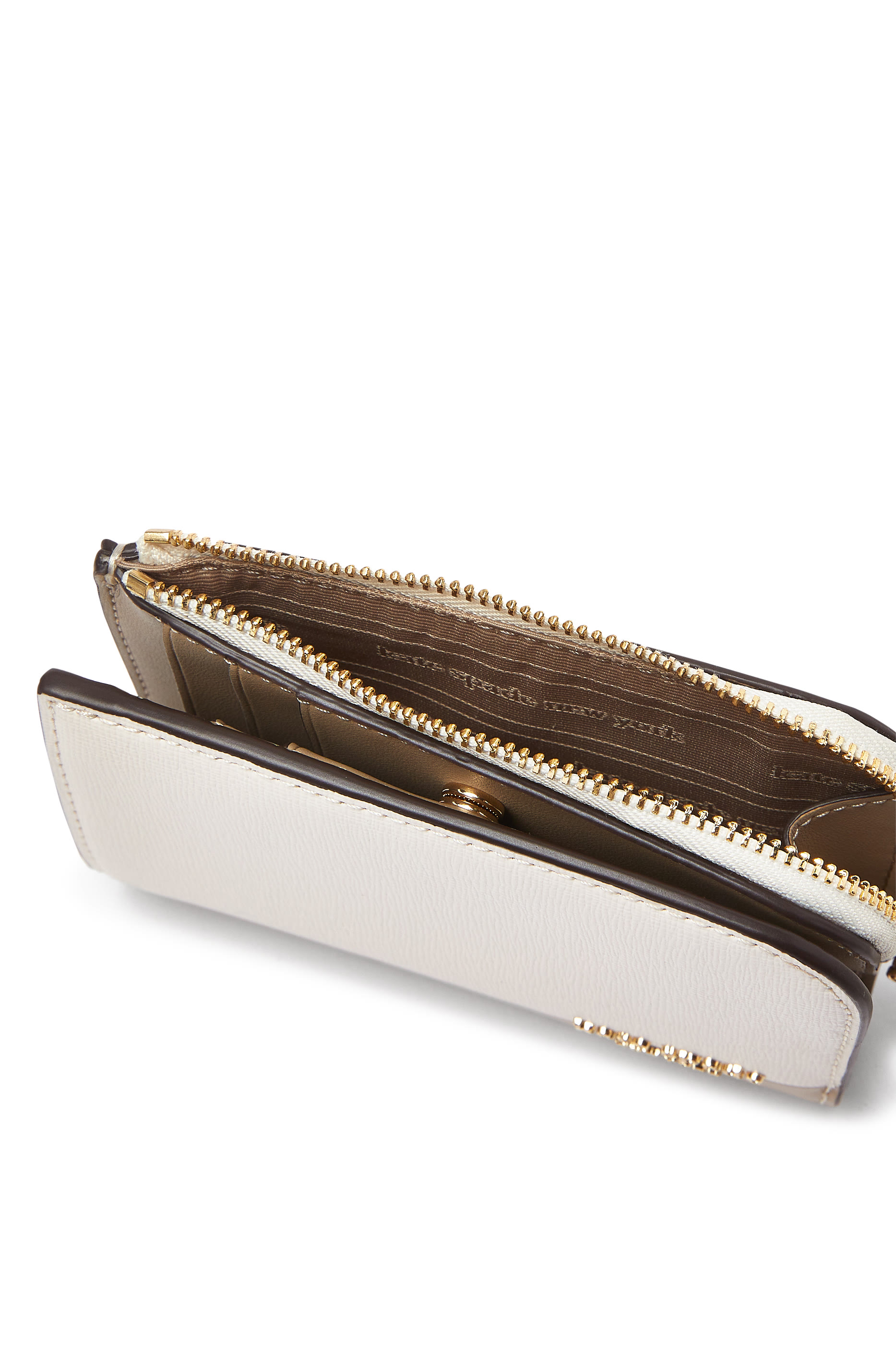 Devin Colorblocked Small Slim Bifold Wallet