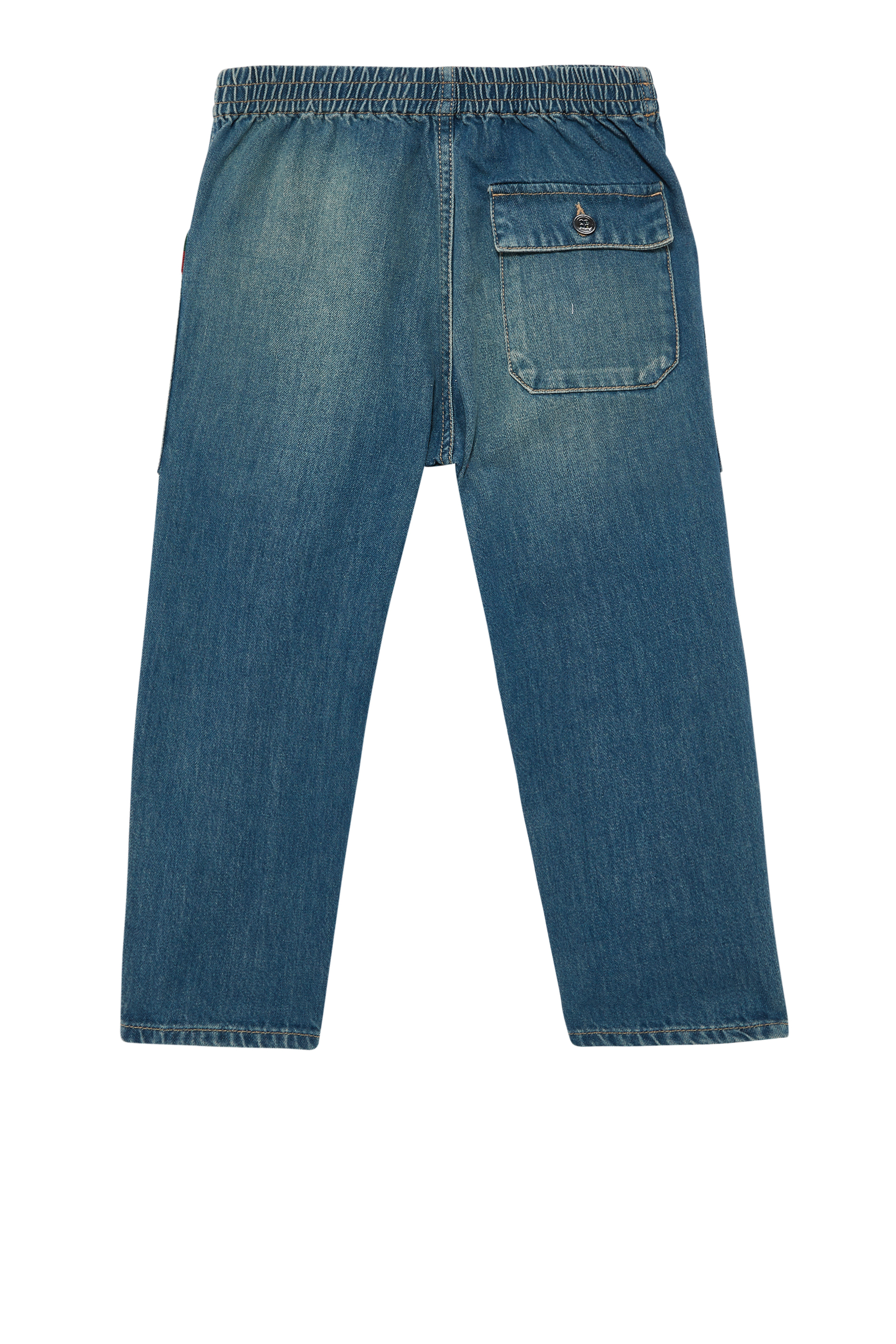 Bleached Denim Jeans