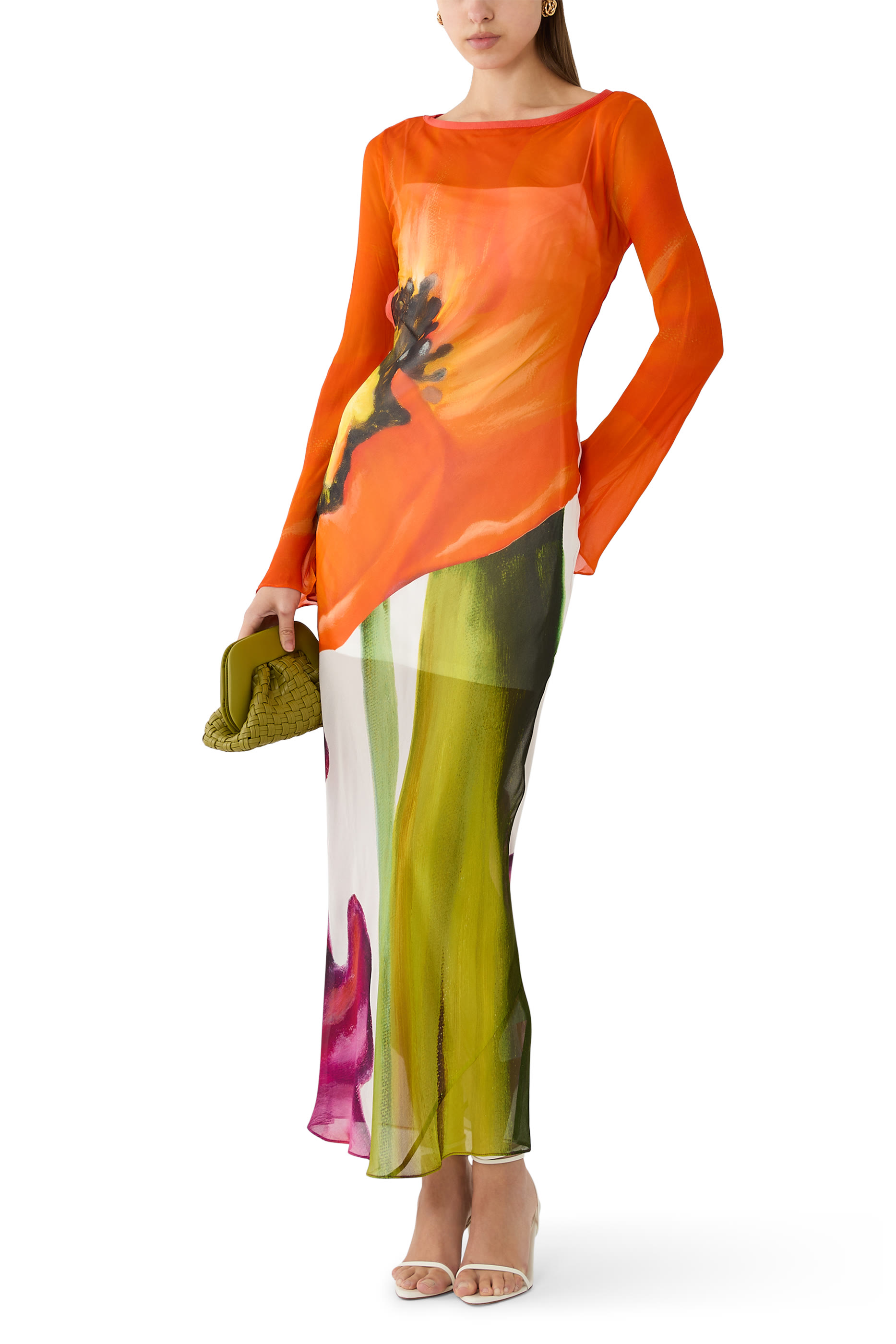 August Long Sleeve Maxi Dress