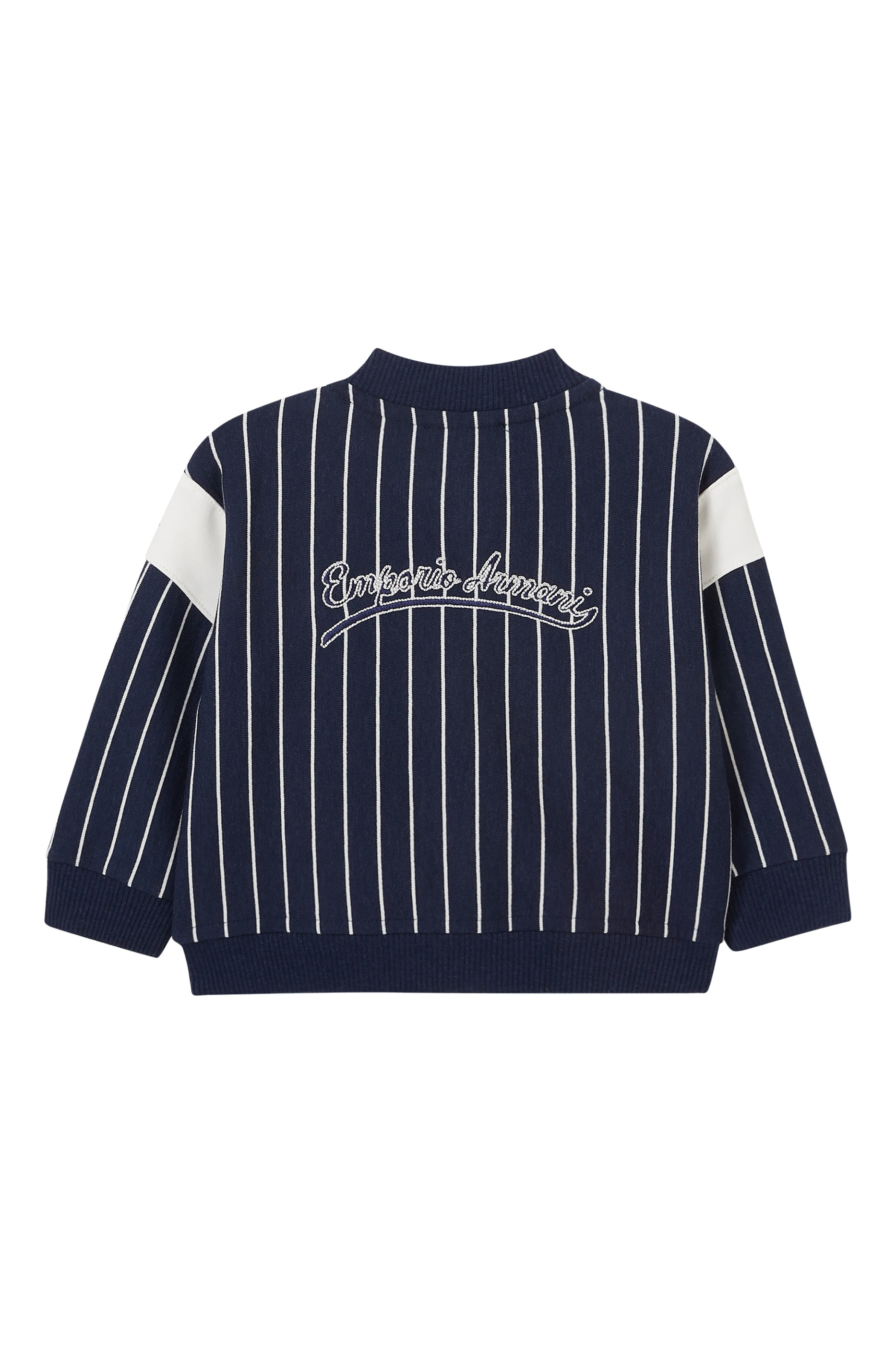 Kids Logo Striped Sweatshirt