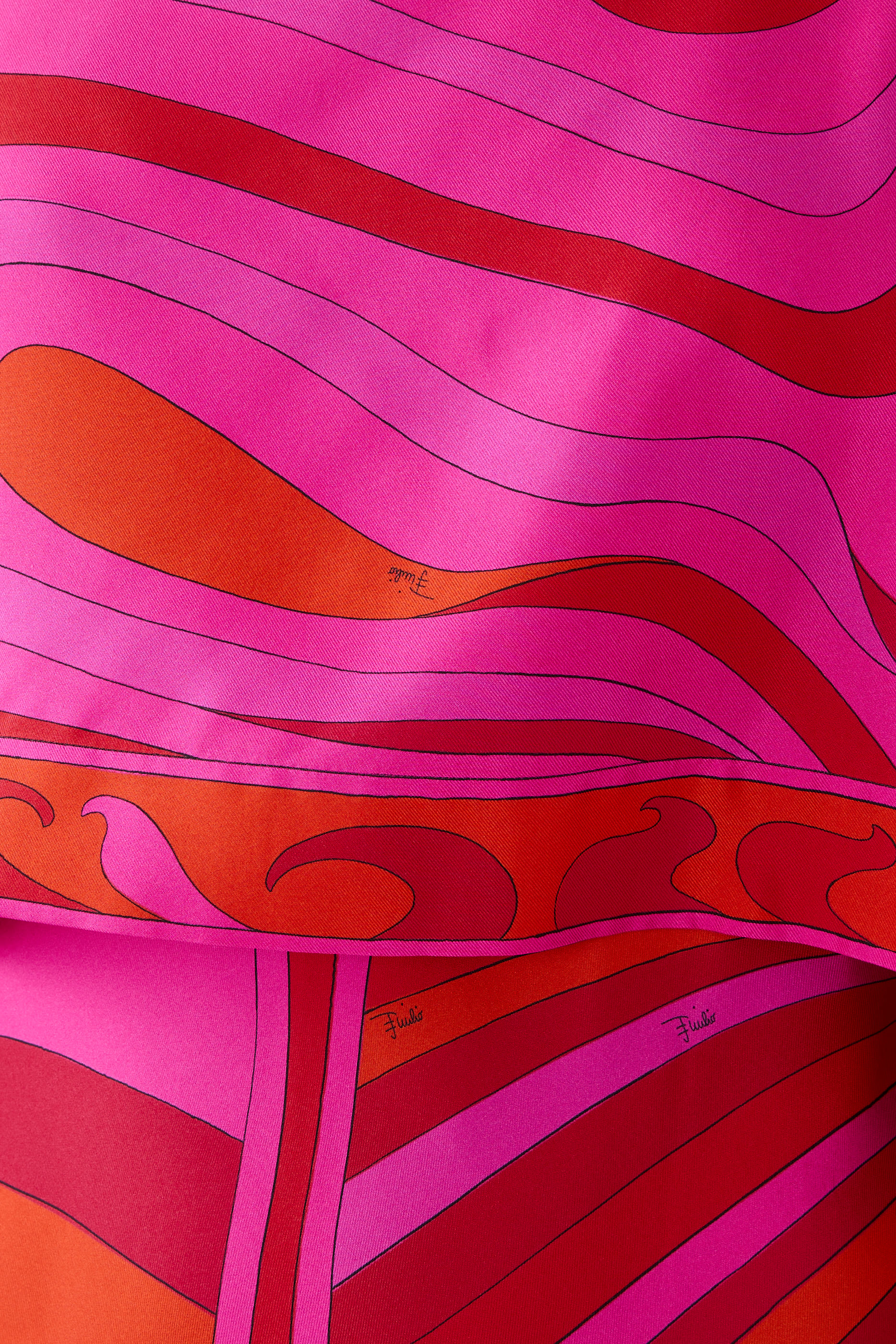 Iride Print Long Dress with  Shrug Cape