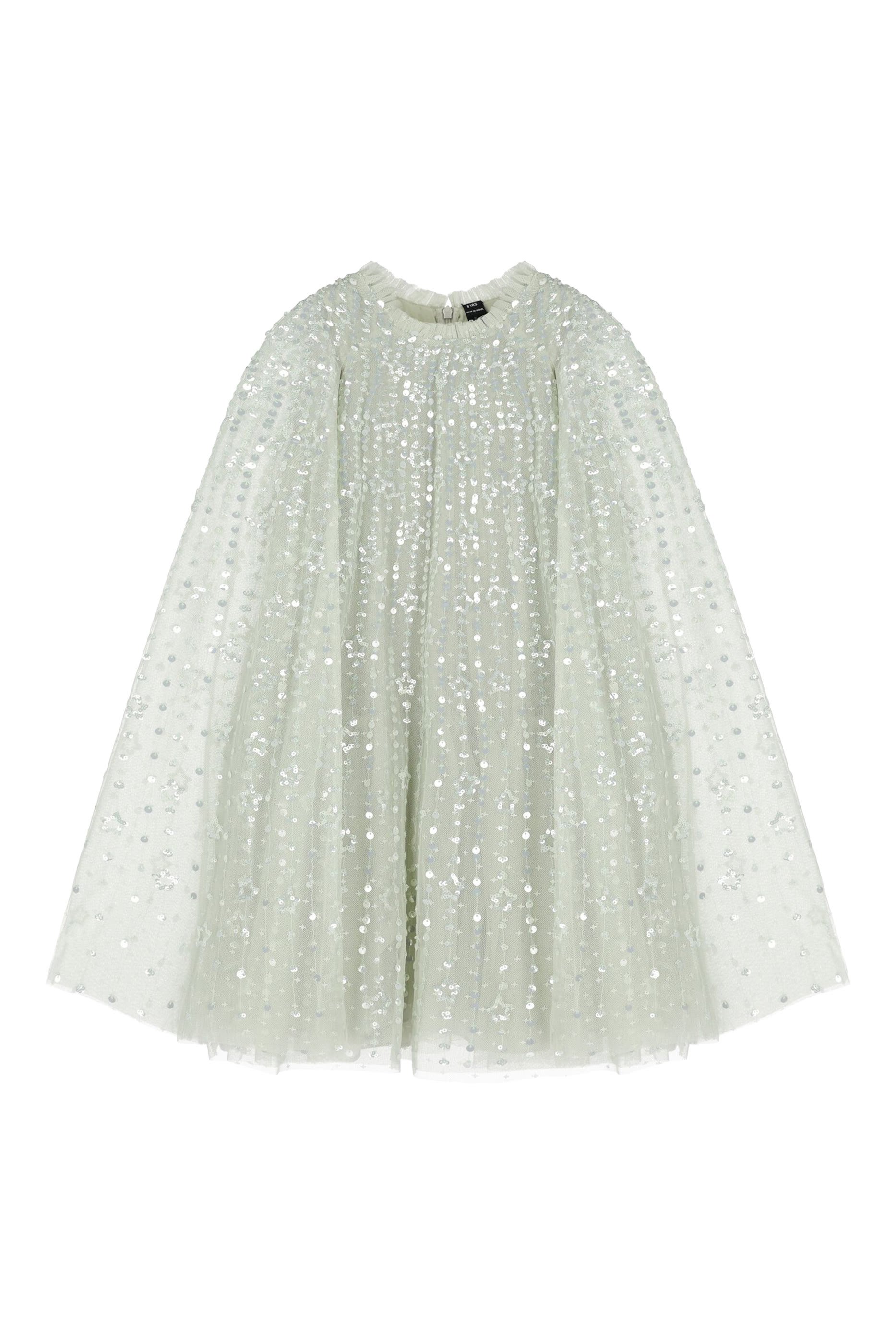 Kids Falling Stars Cape Dress