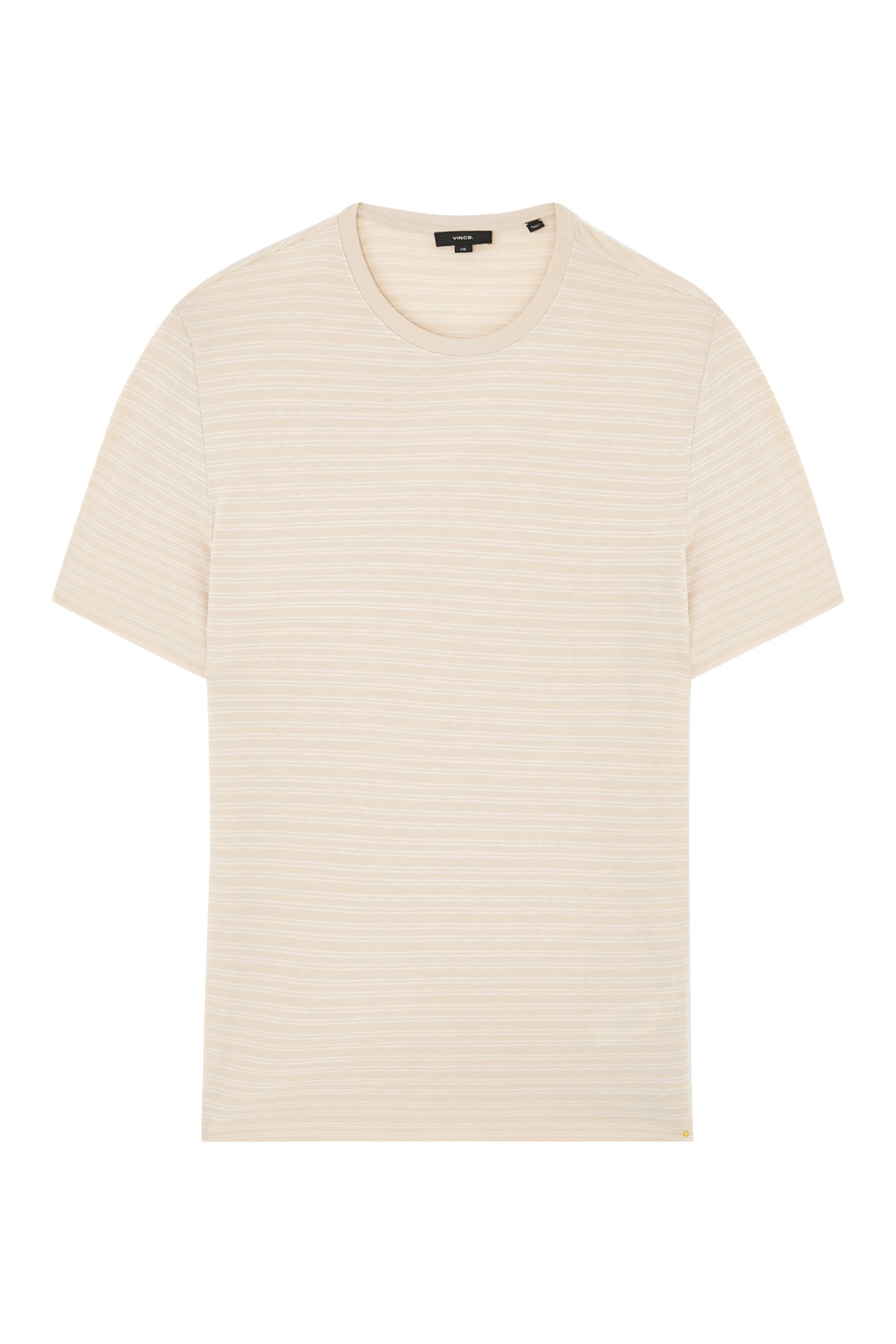 Stripe Loose Knit Crewneck T-Shirt