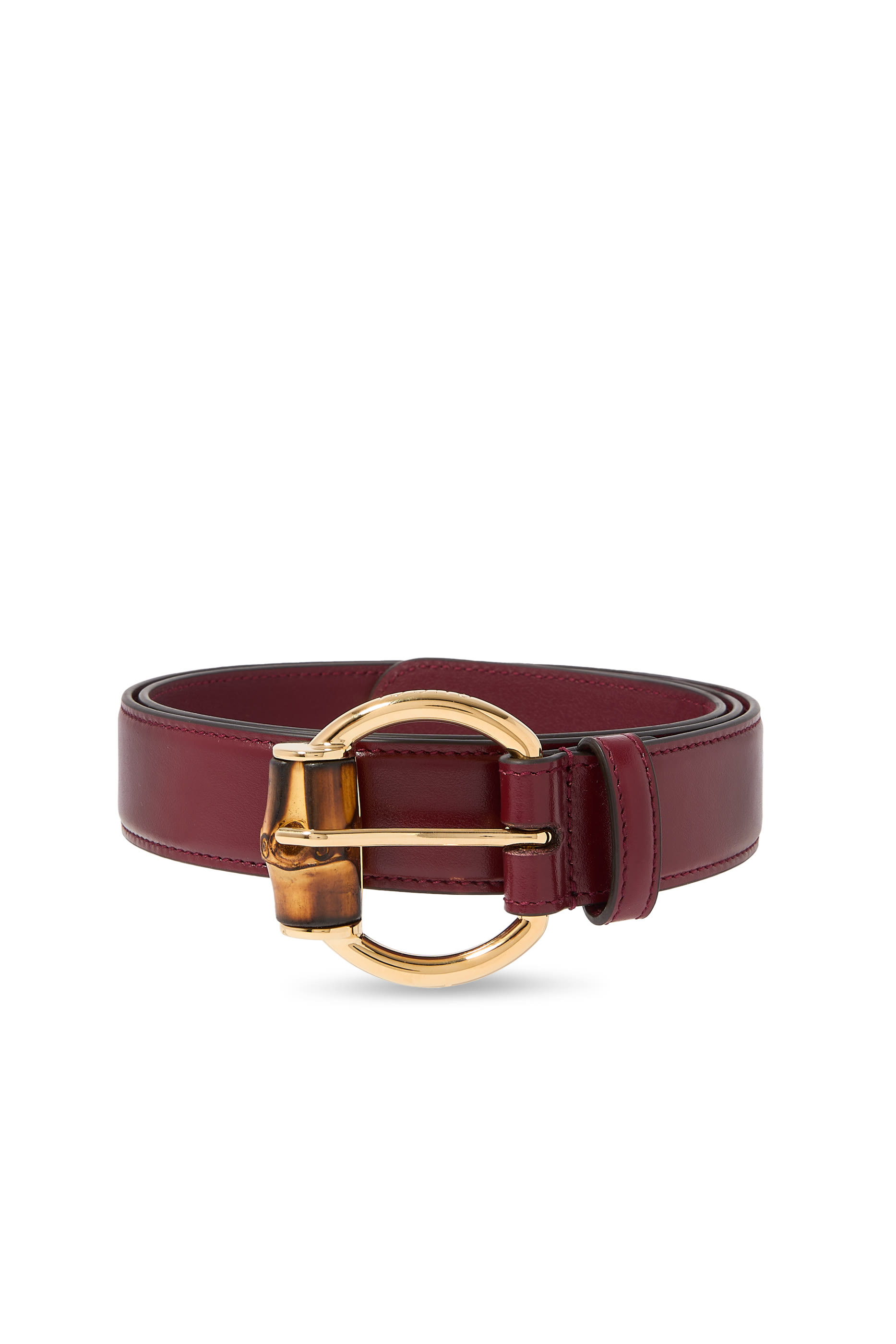 Belt with Bamboo Detail Buckle