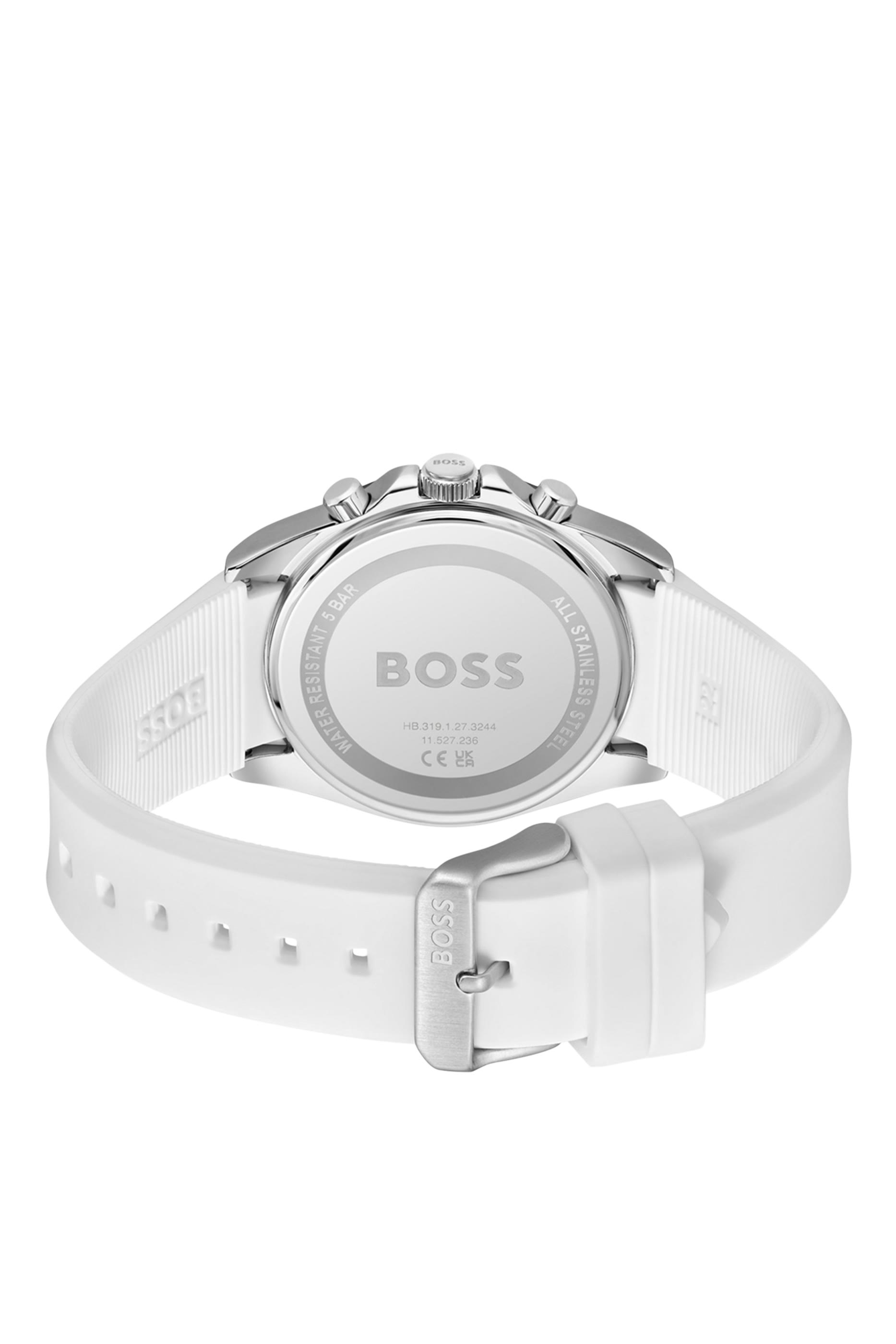 Strike Grooved-Dial Chronograph Watch