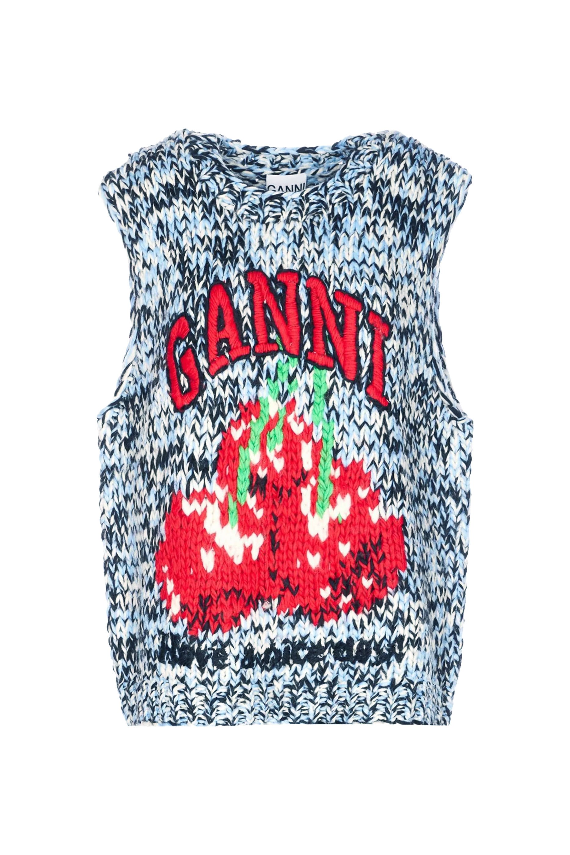  Heavy Wool Handknit Vest 