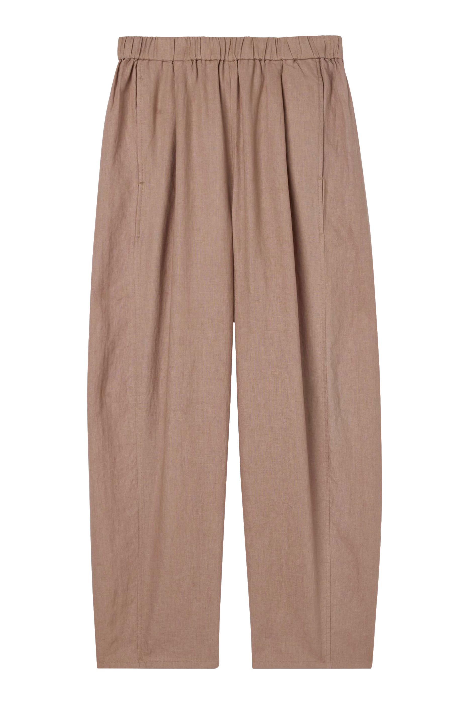Organic Linen Lantern Pants