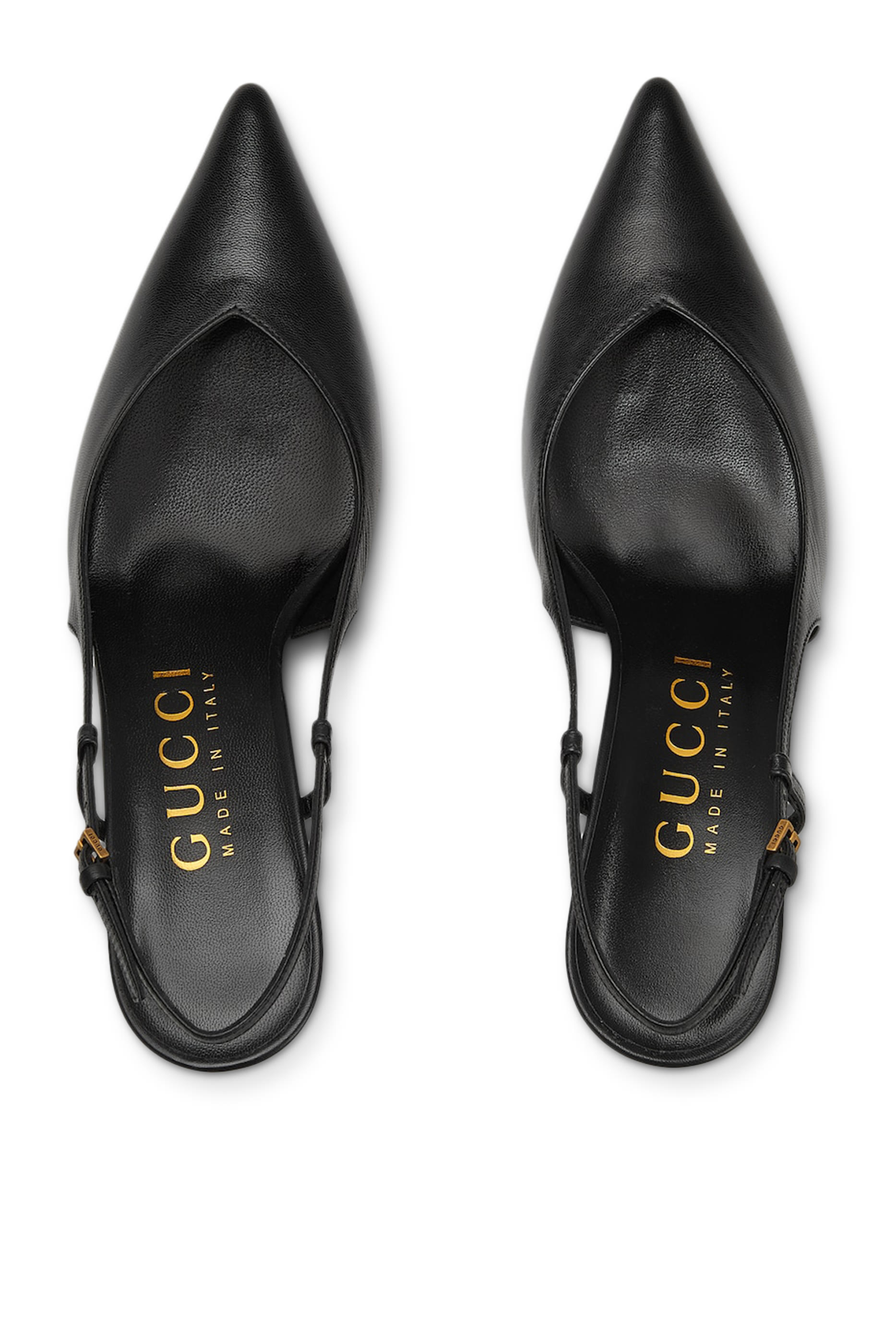 Priscilla 85 Leather Slingback Pumps