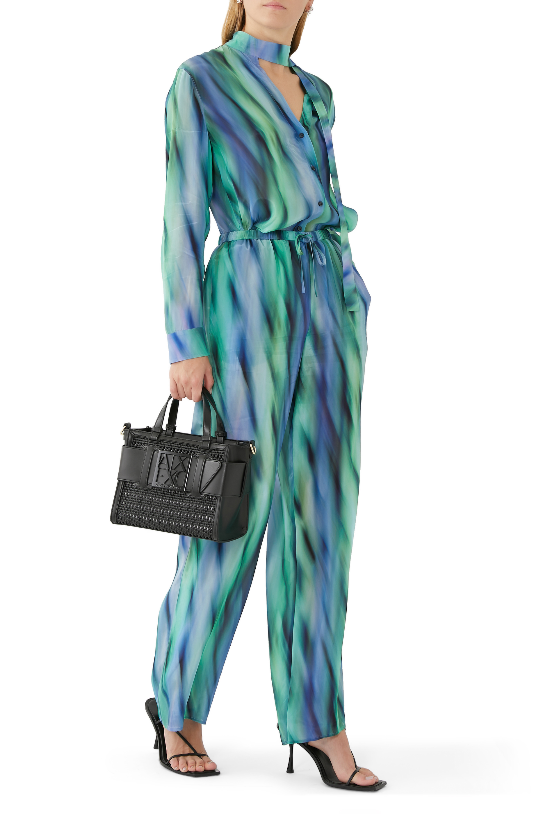 Susy Logo Woven Tote Bag