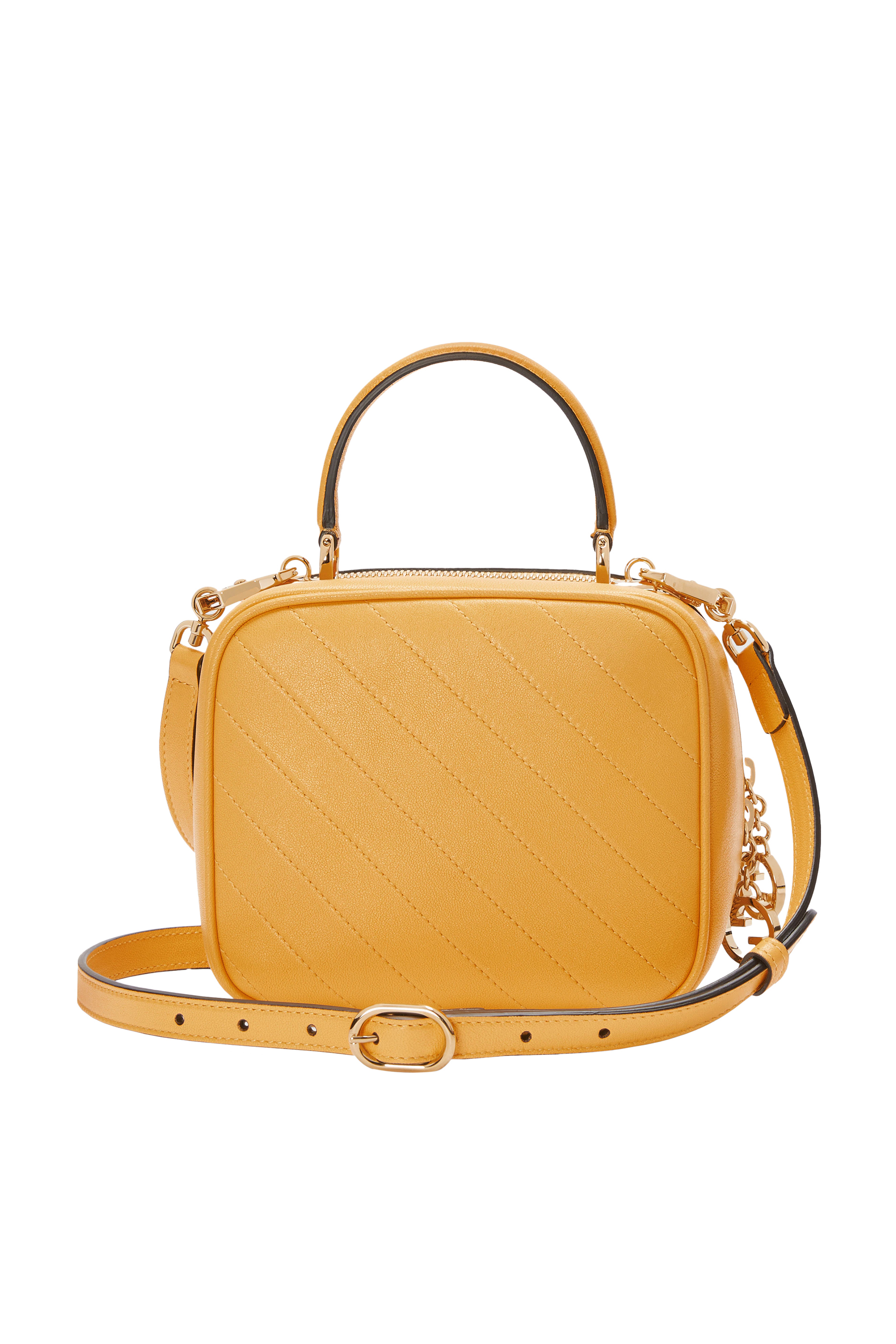 Blondie Small Leather Top Handle Bag