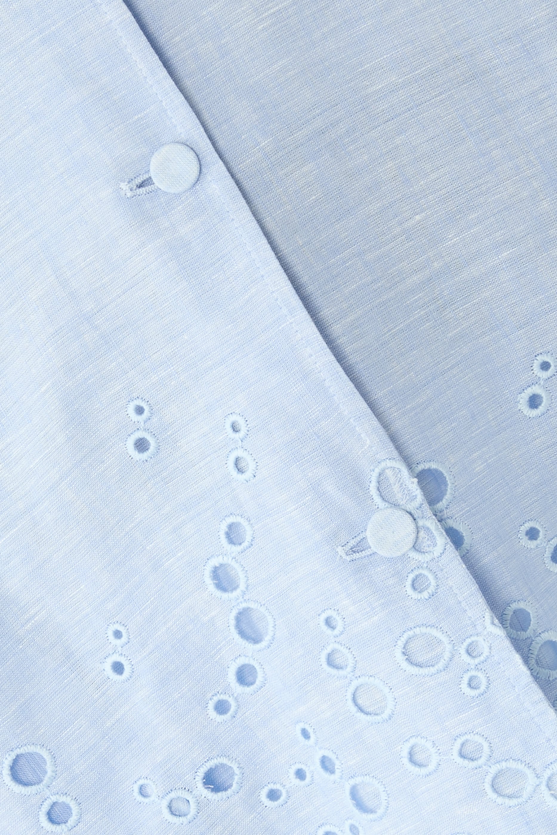 Openwork Embroidered Shirt