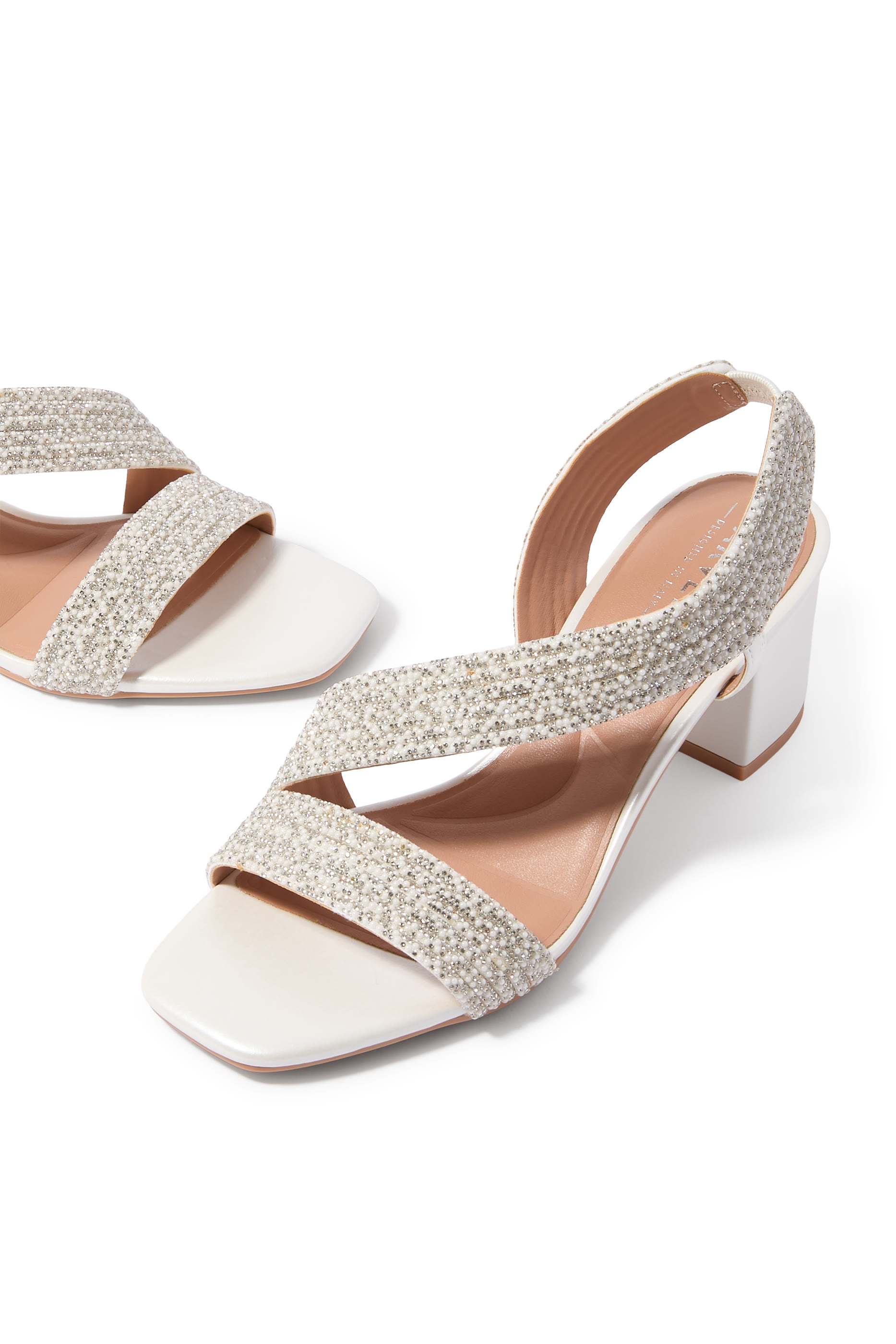 Gala 60 Jewel Block Sandals
