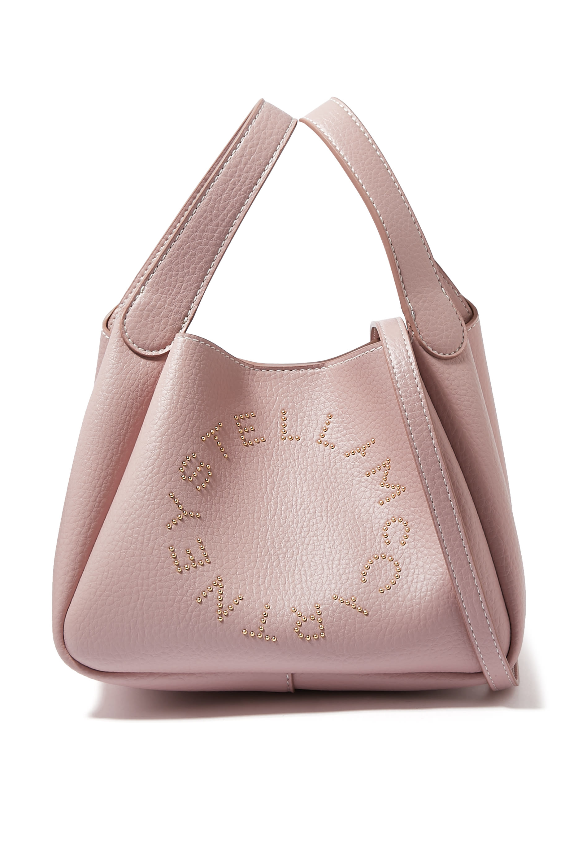 Logo Top Handle Crossbody Tote Bag