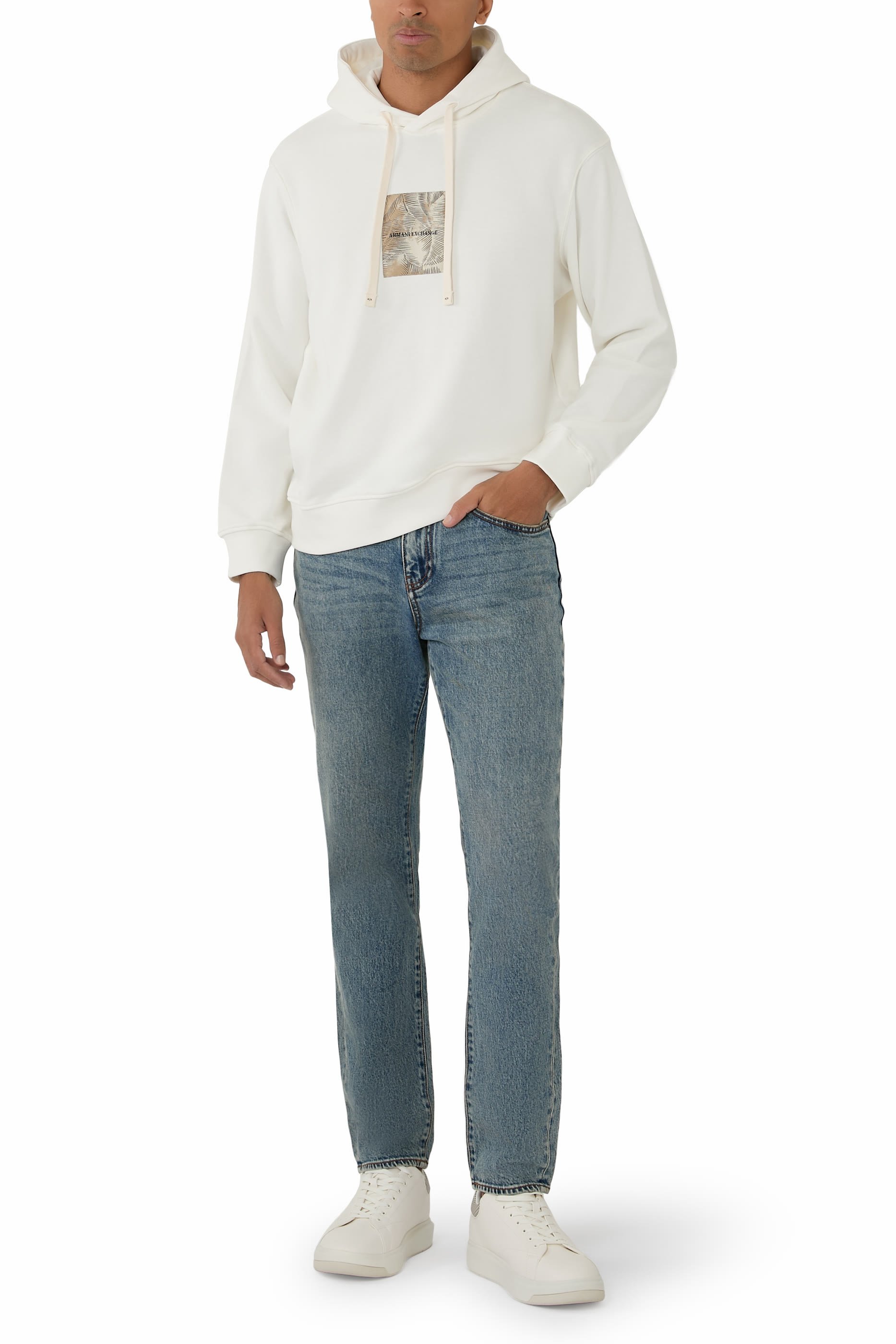 Ibiza AX Logo Hoodie Sweatshirt