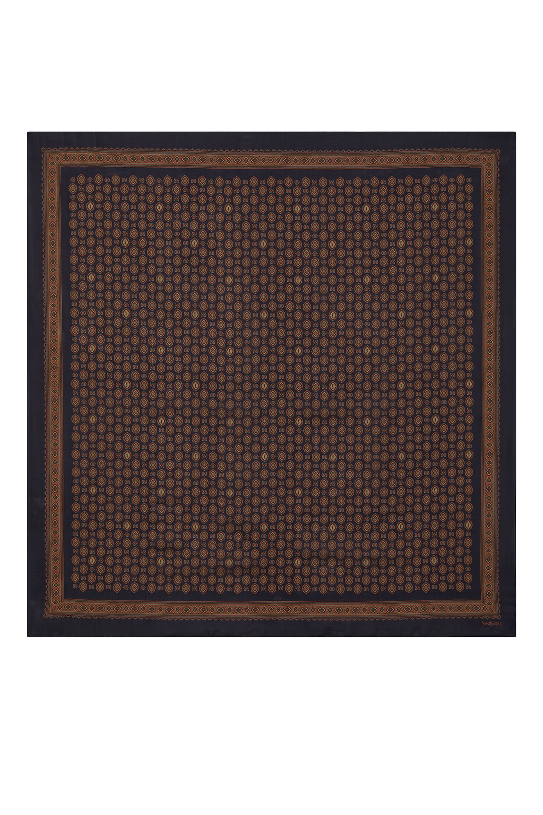 Medallion-Print Scarf