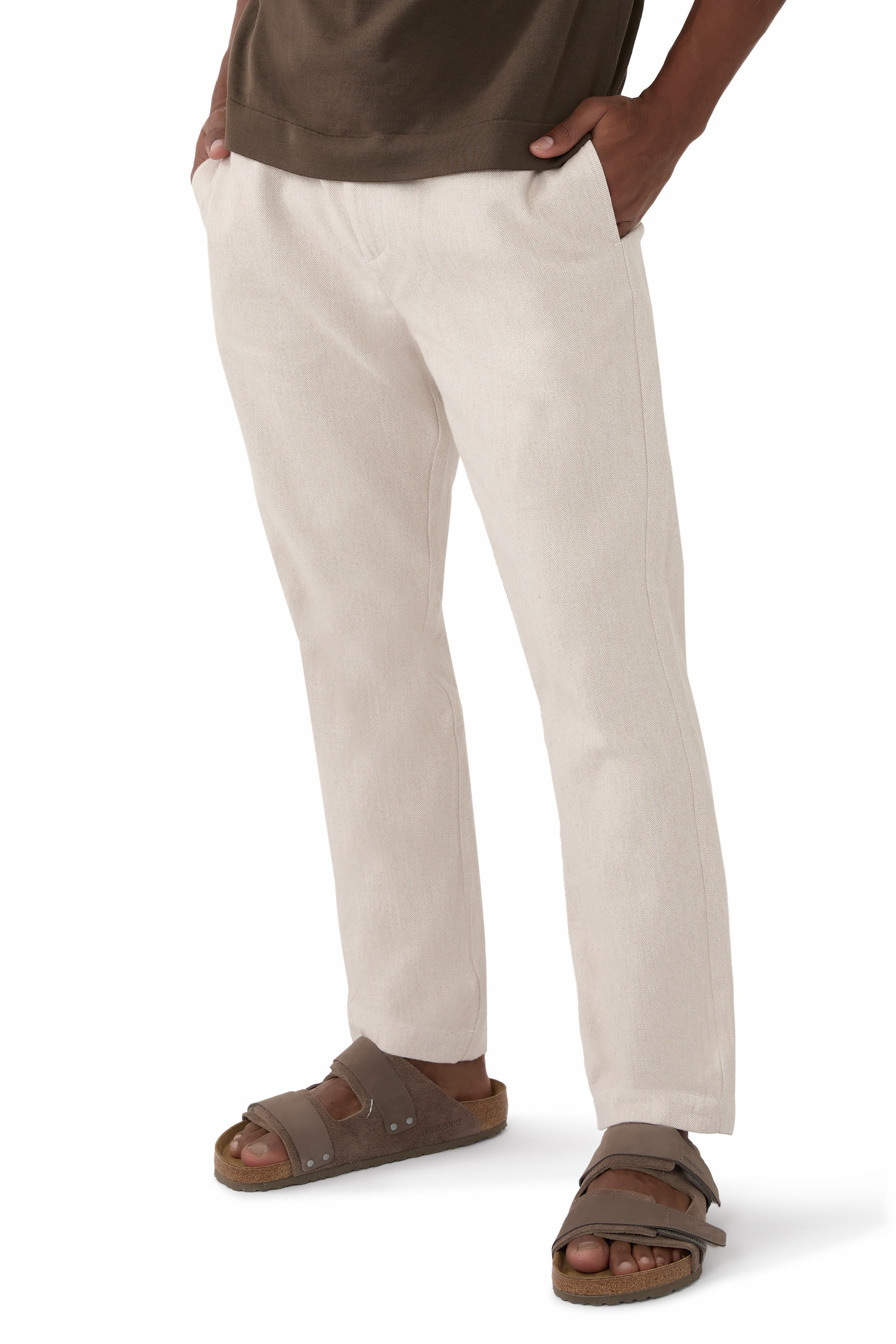 Uji Nubuck-Suede Leather Sandals