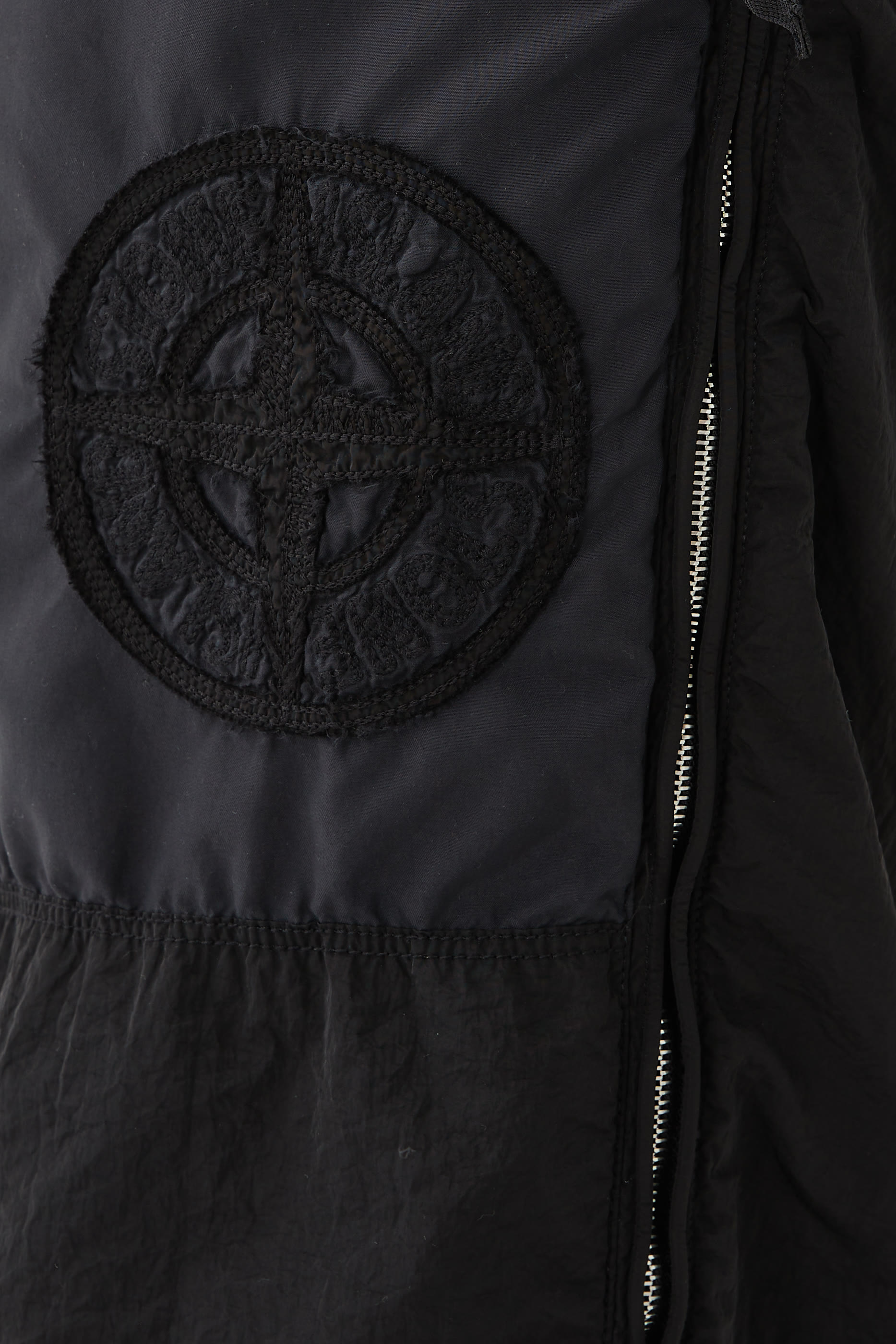 Brushed Nylon Loose Fit Jogging Pants