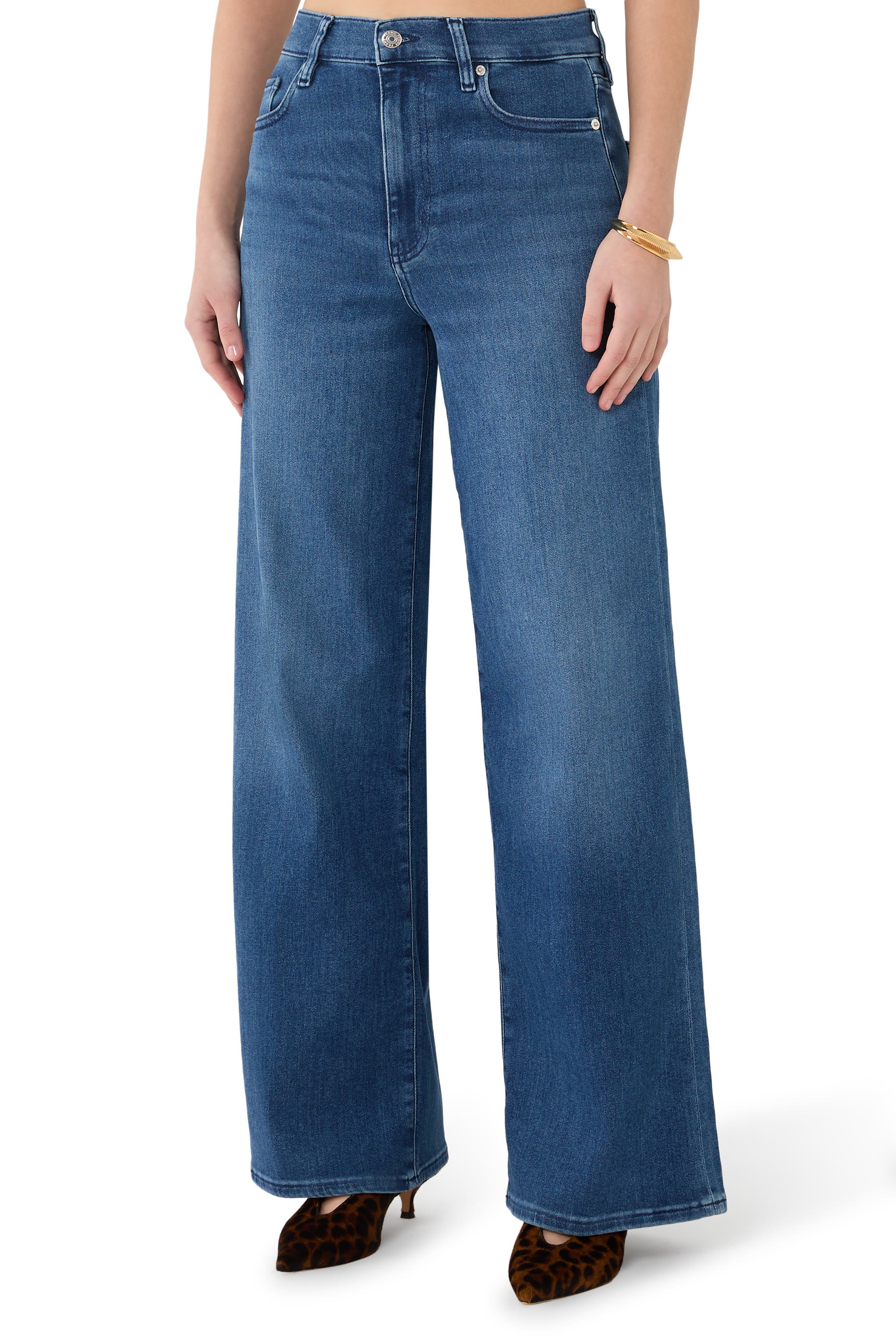  Le Slim Palazzo Jeans