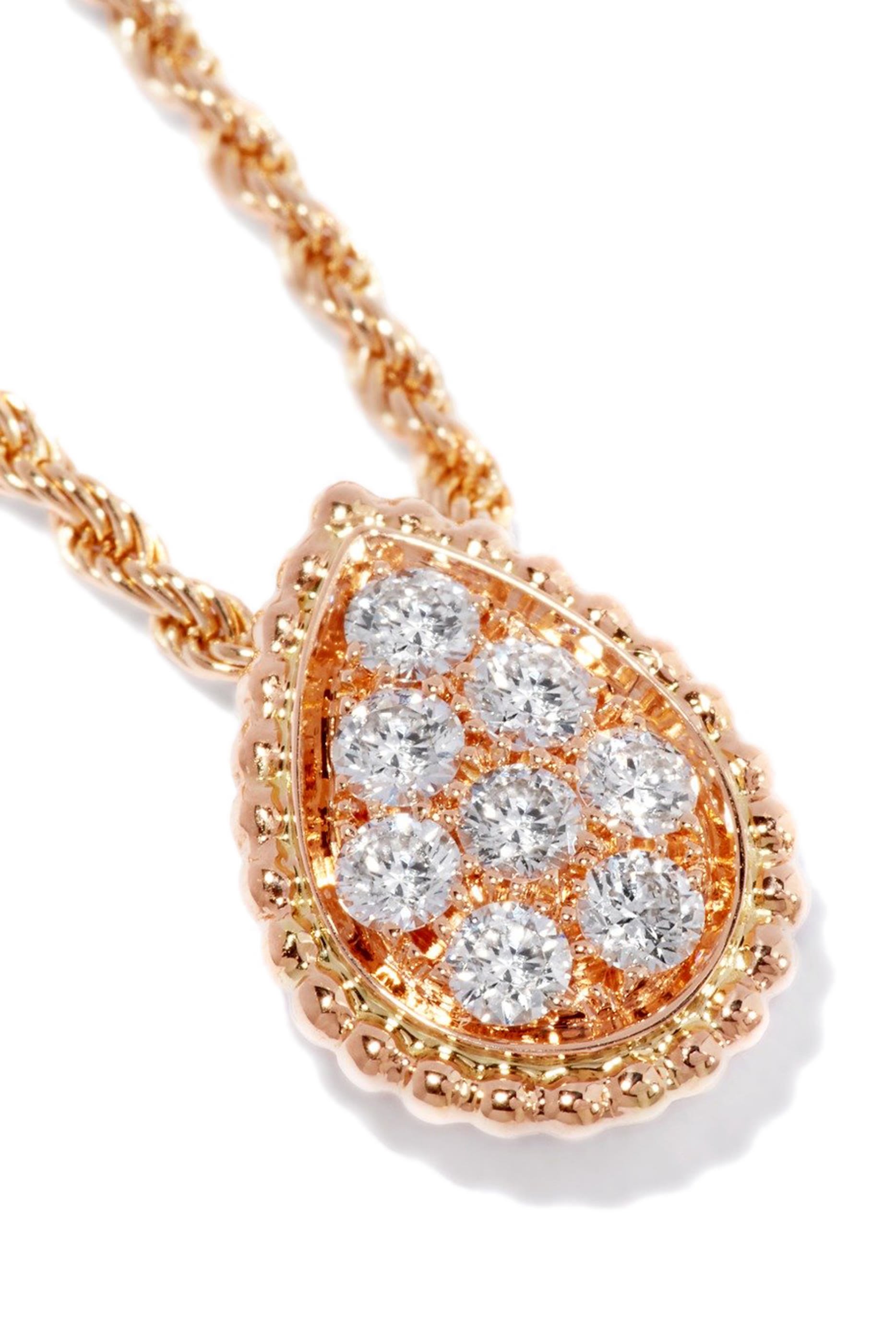 Serpent Boheme Pendant S Motif, 18k Pink Gold