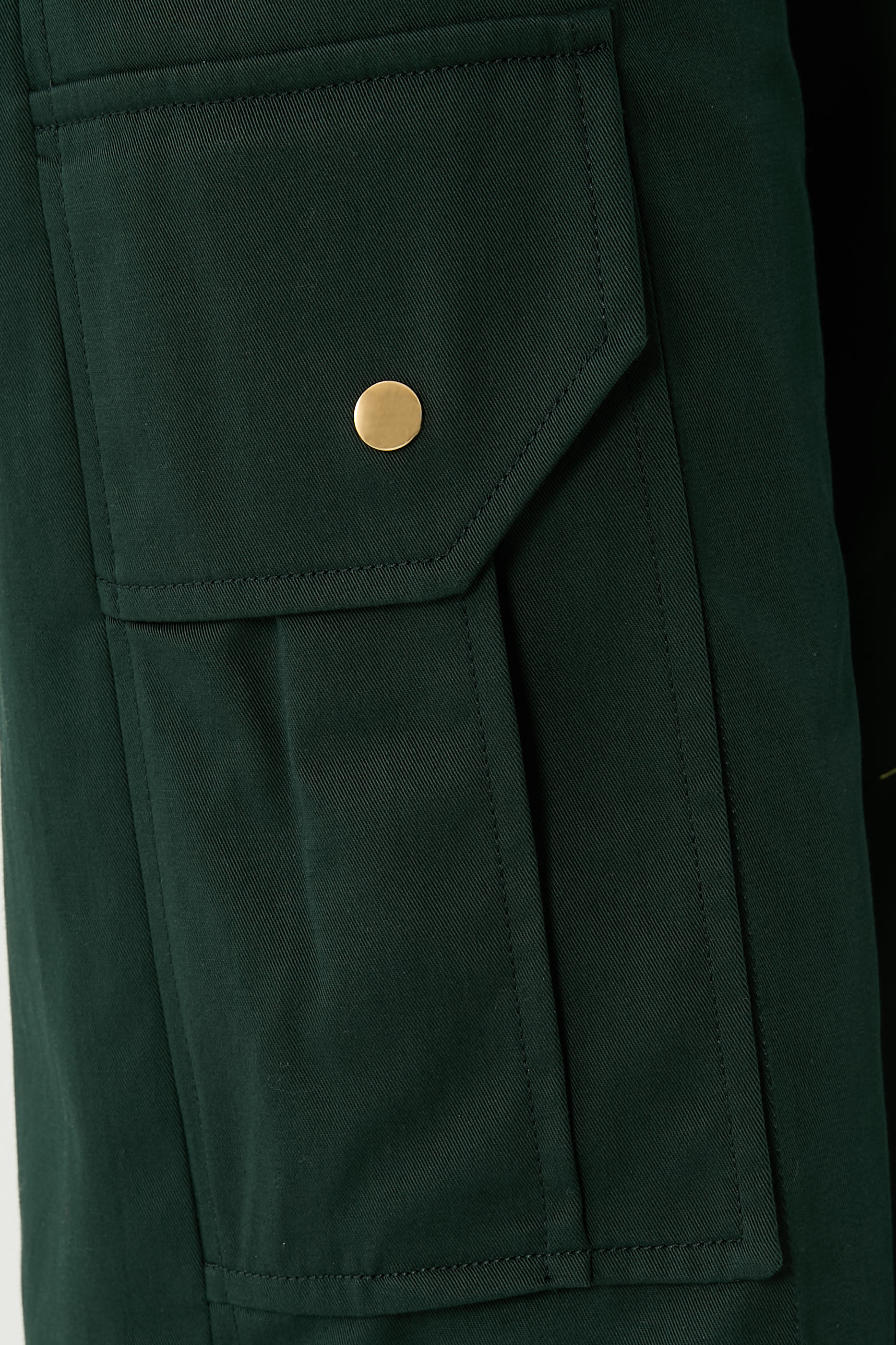 Flared Cargo Trousers