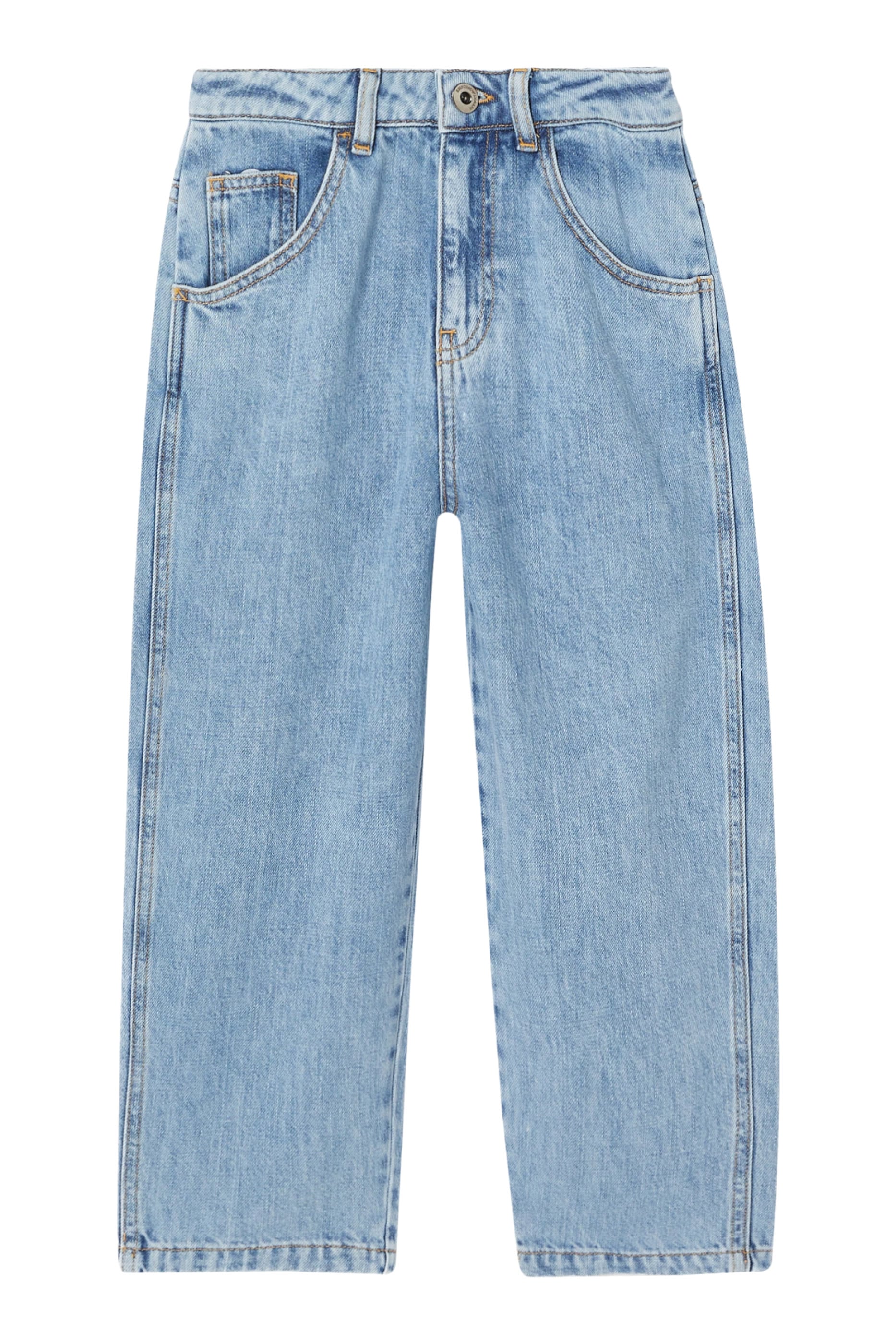 Kids Contrasted Pocket Detail Jeans