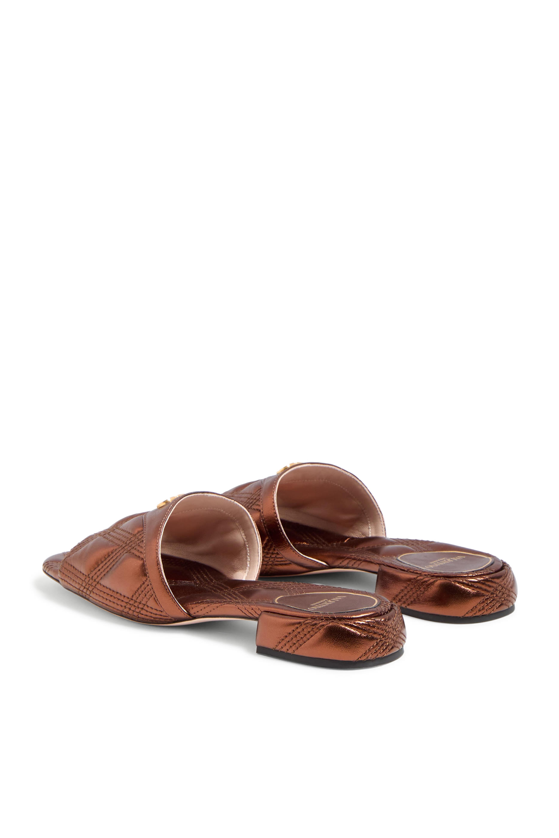 Quiltie 67 Leather Slides