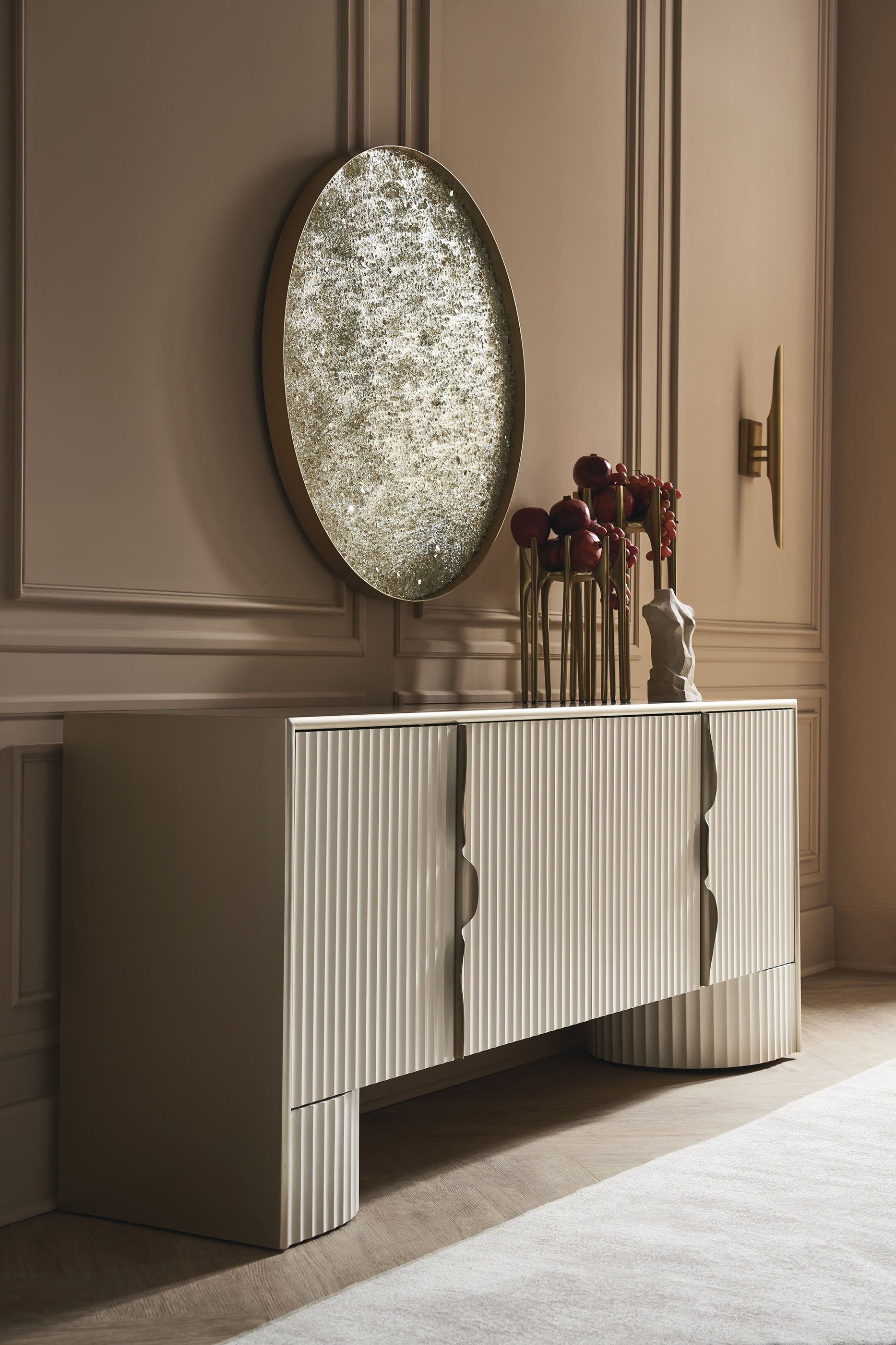 Corinthian Fluted Sideboard